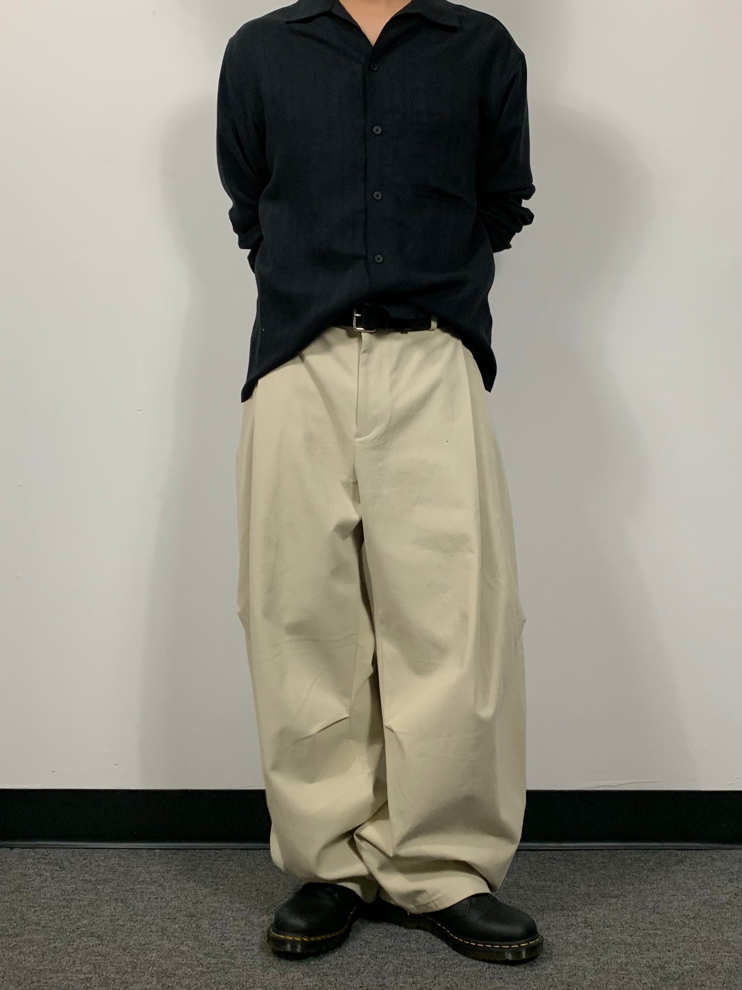 COTTON CURVE PANTS