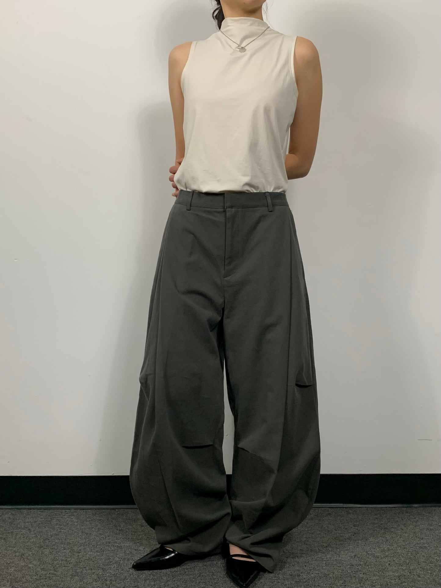 COTTON CURVE PANTS