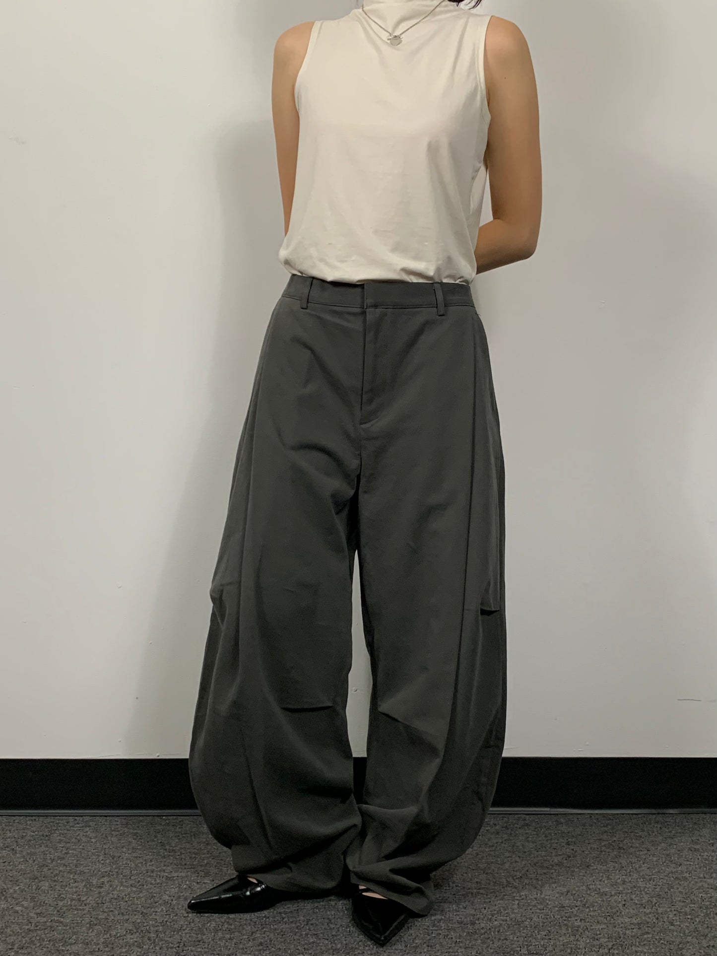 COTTON CURVE PANTS