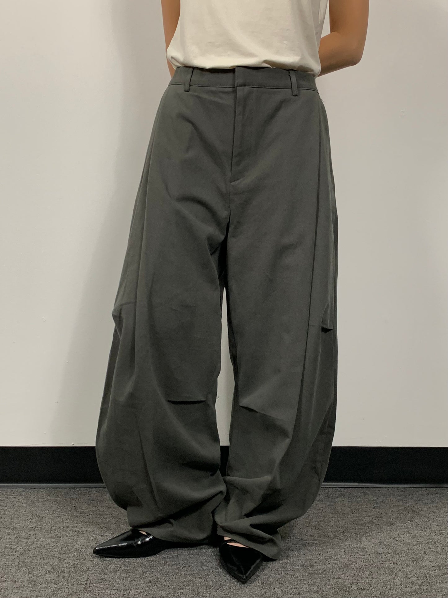 COTTON CURVE PANTS