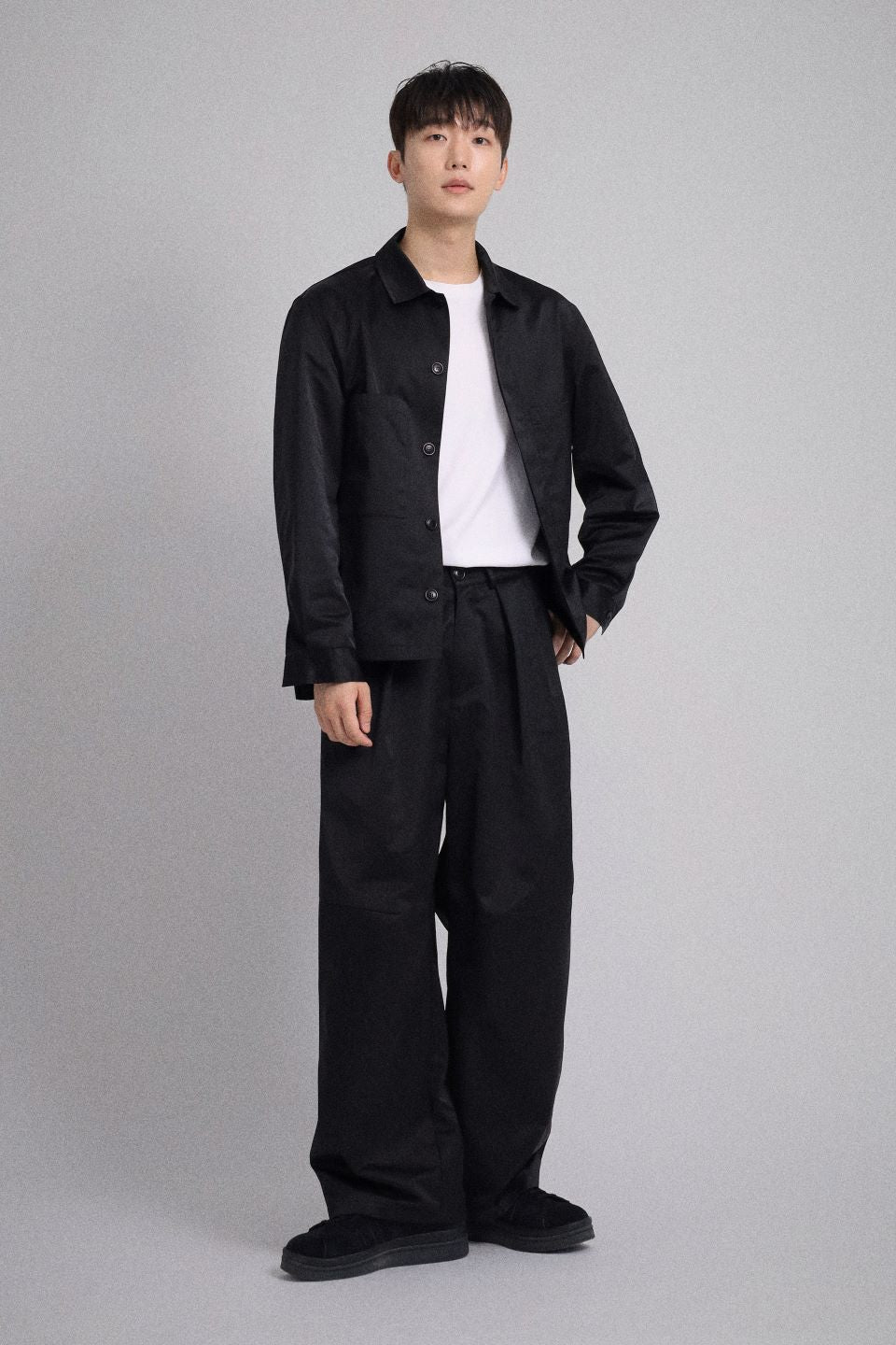 GRS FABRIC COLLAR JACKET