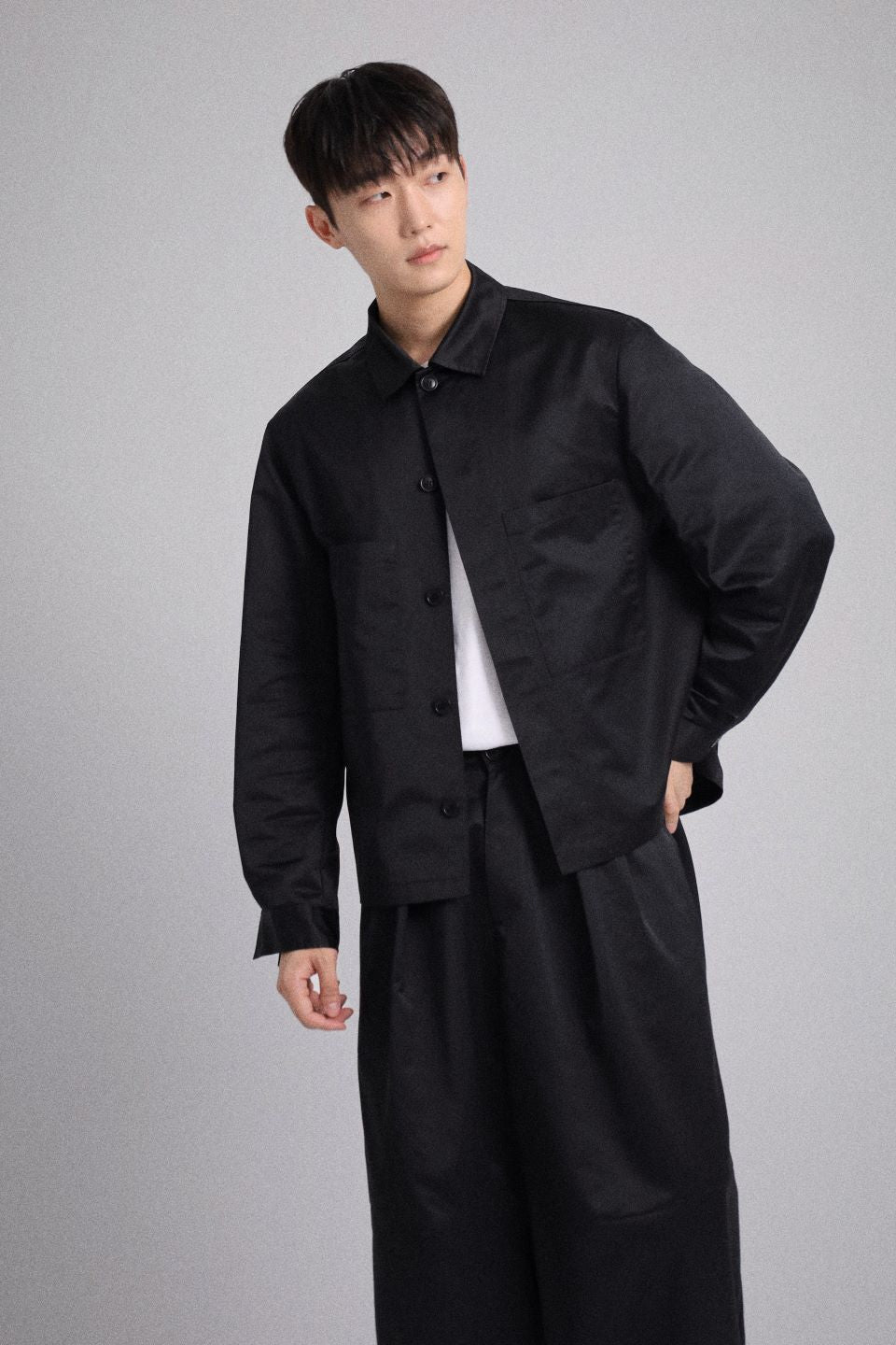 GRS FABRIC COLLAR JACKET