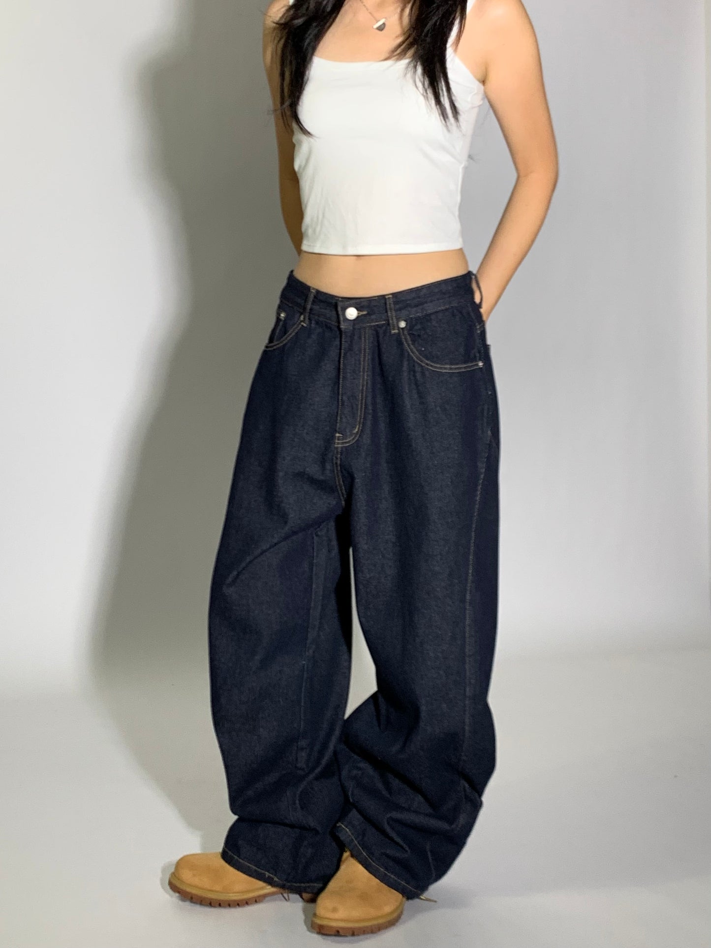 NON FADE SET - WIDE DENIM