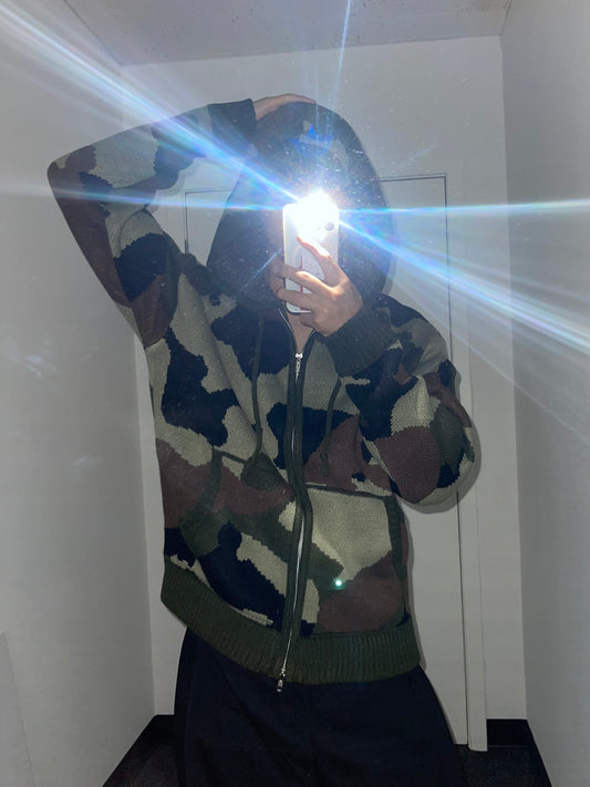 CAMO ZIP UP