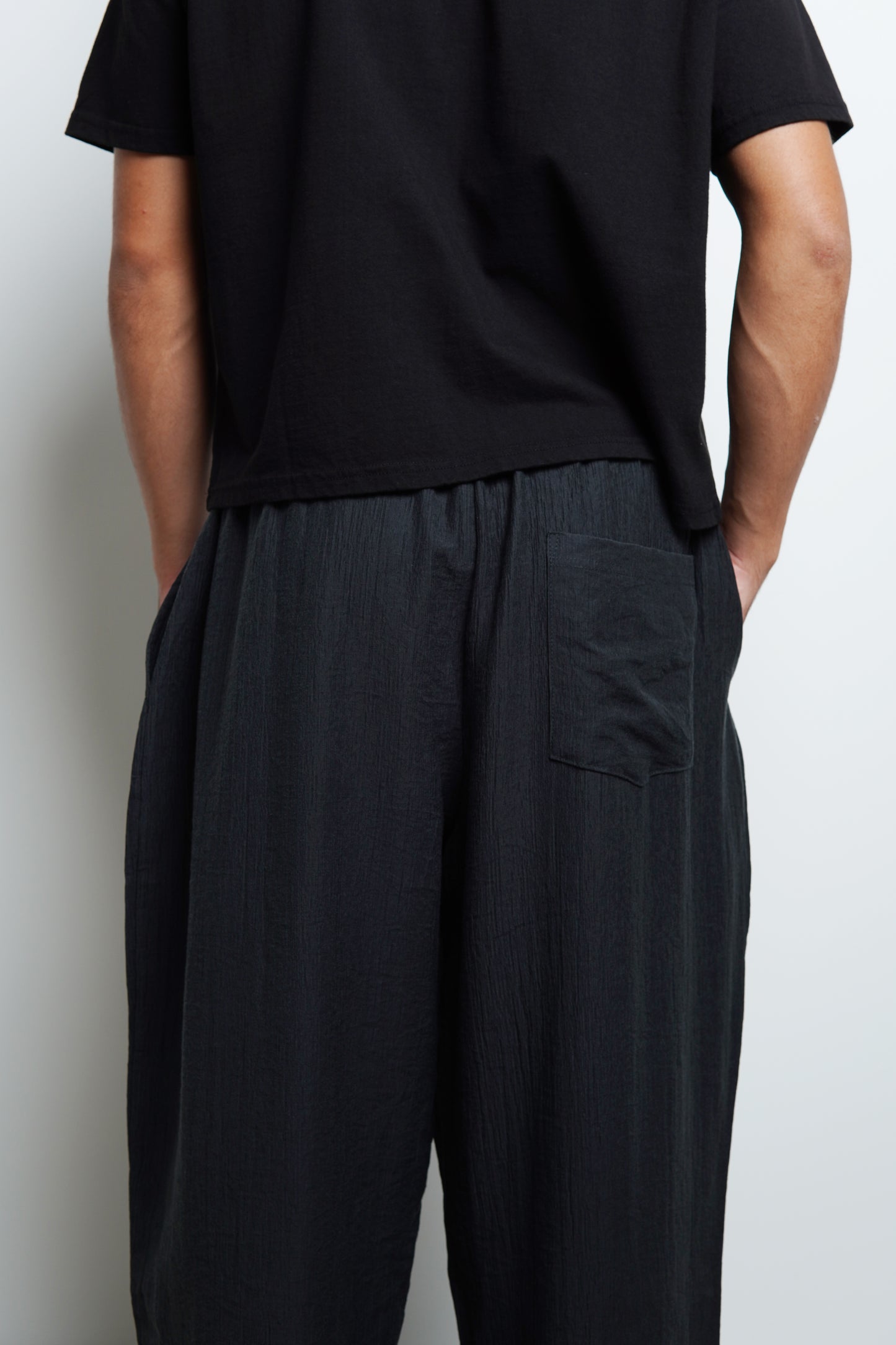 AIR PLEATED PANTS