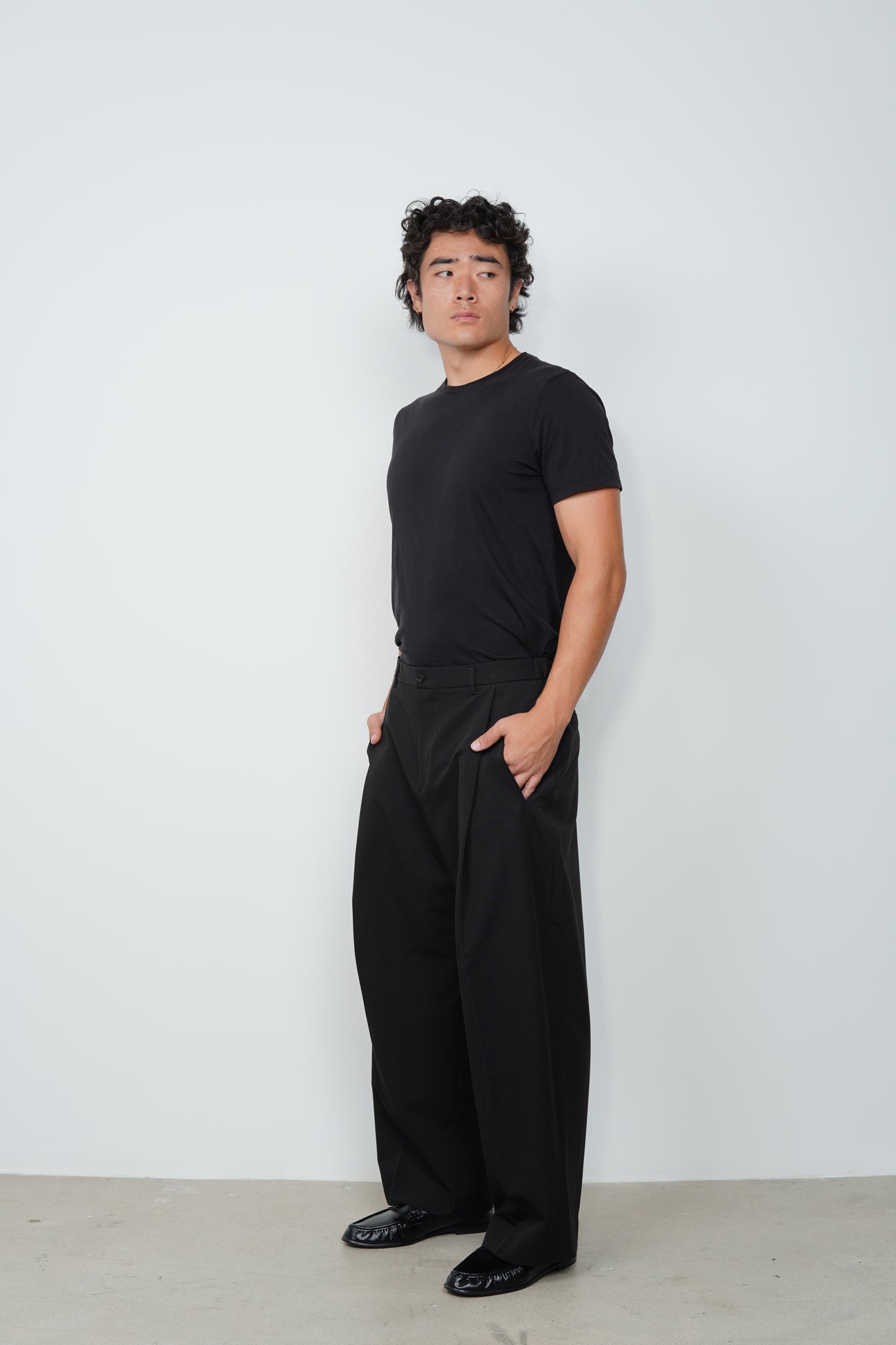 BASIC WIDE SLACKS