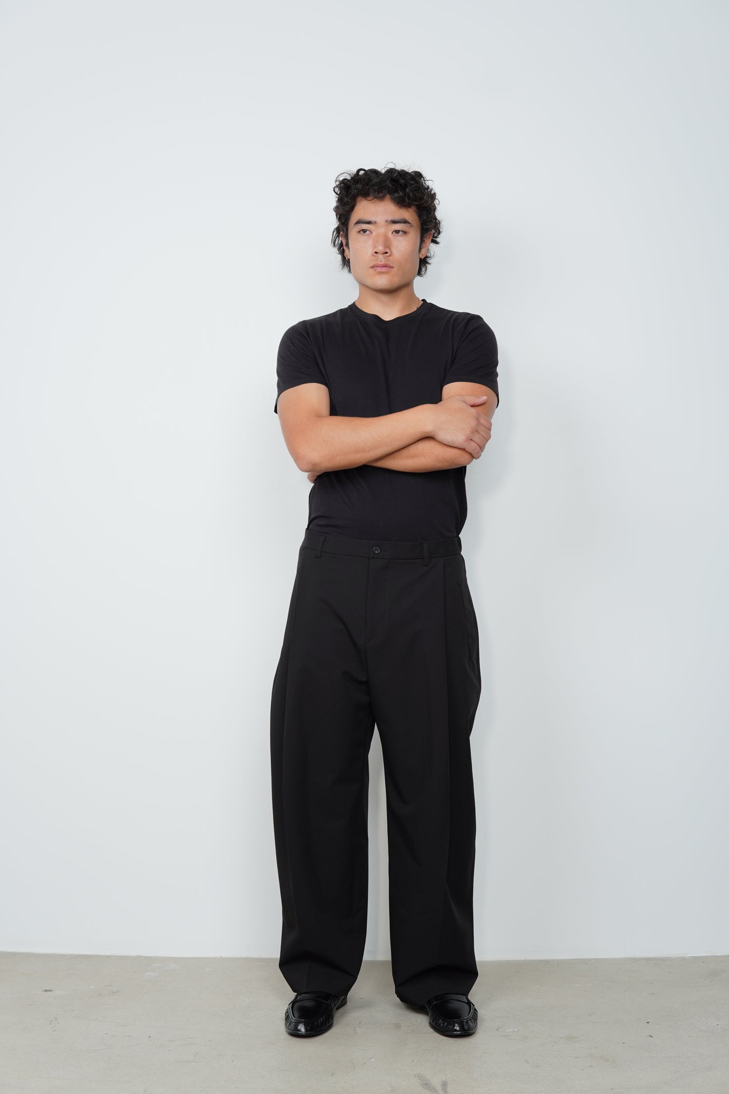 BASIC WIDE SLACKS