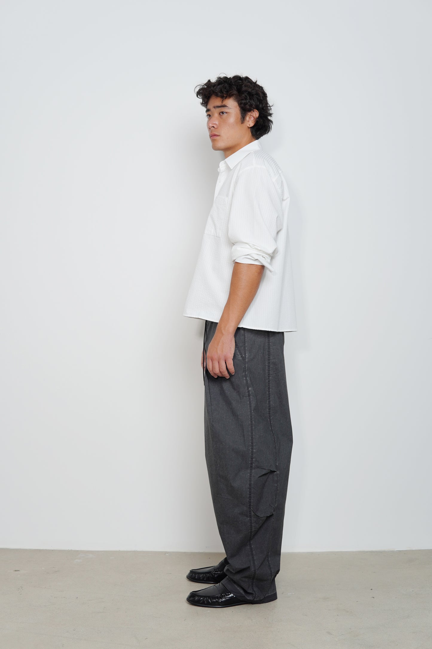 DAMAGED BARREL PANTS