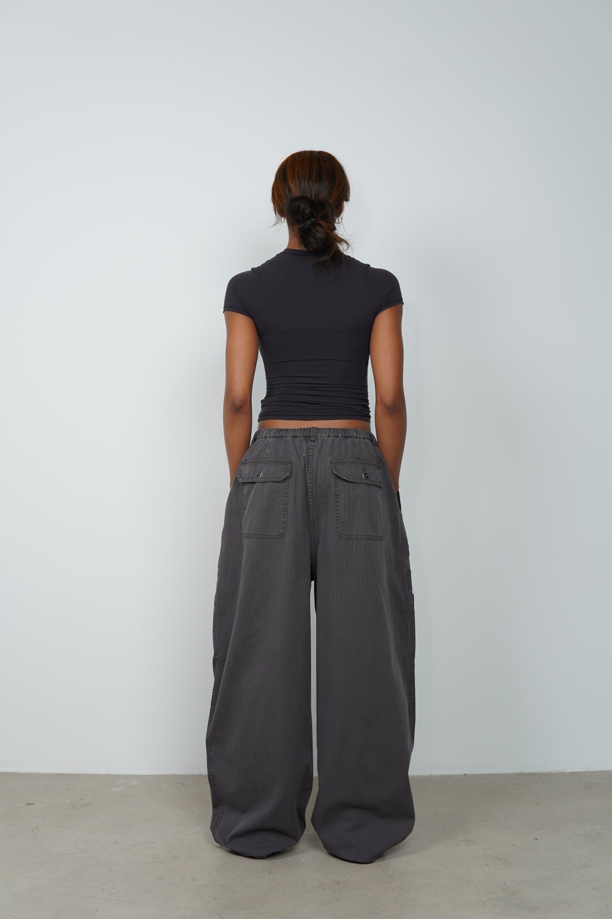 HERRINGBONE BAKER PANTS