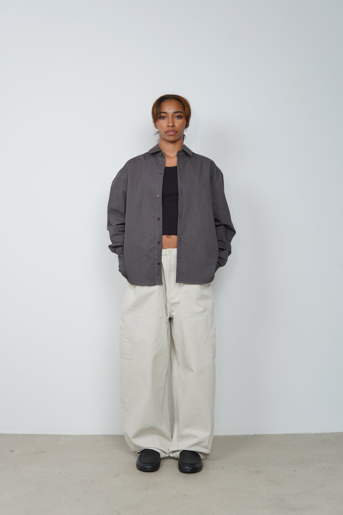 HERRINGBONE BAKER PANTS