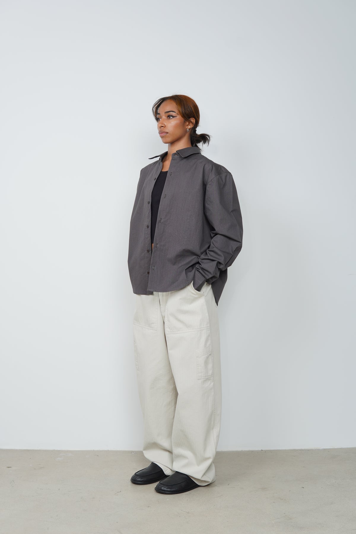 HERRINGBONE BAKER PANTS