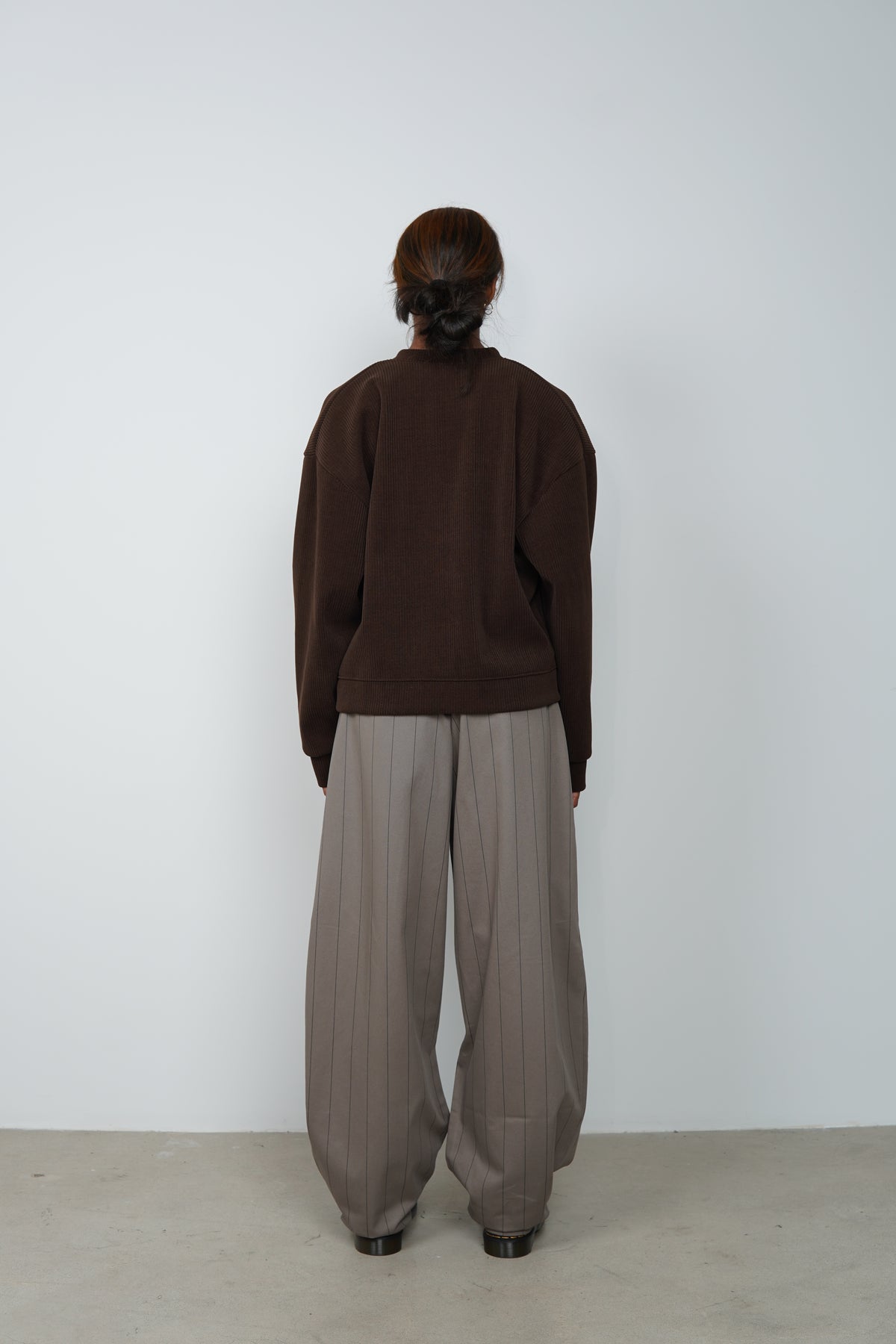 CORDUROY CROP CARDIGAN