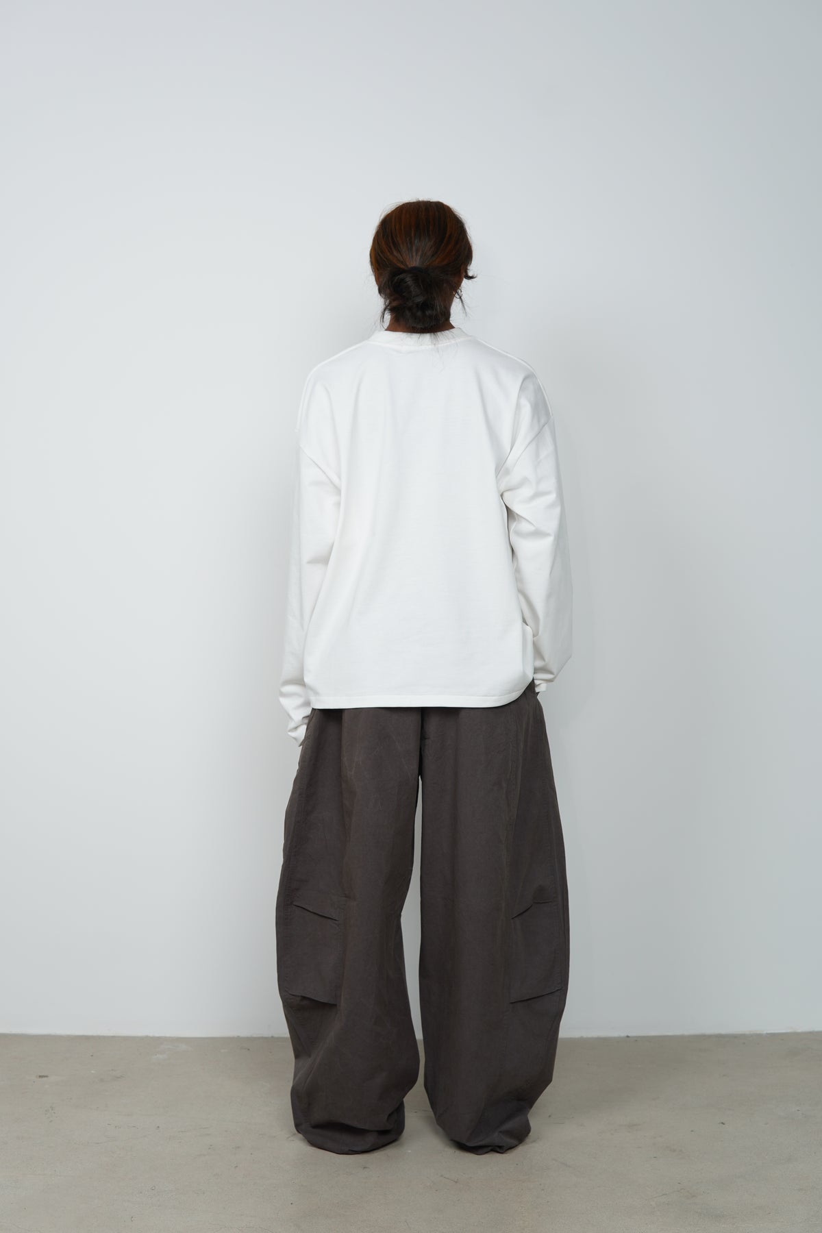 CHAIN STITCH CROP TEE