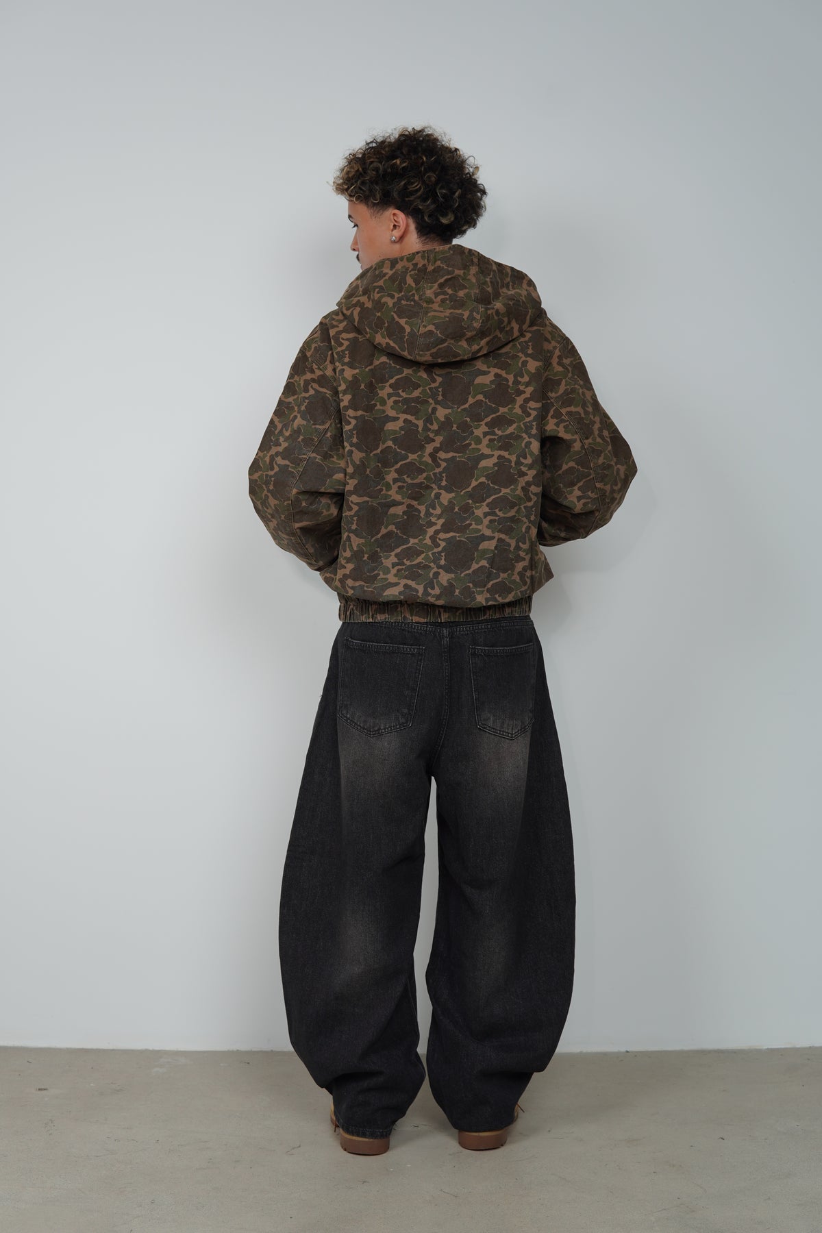 CAMO HOOD JACKET