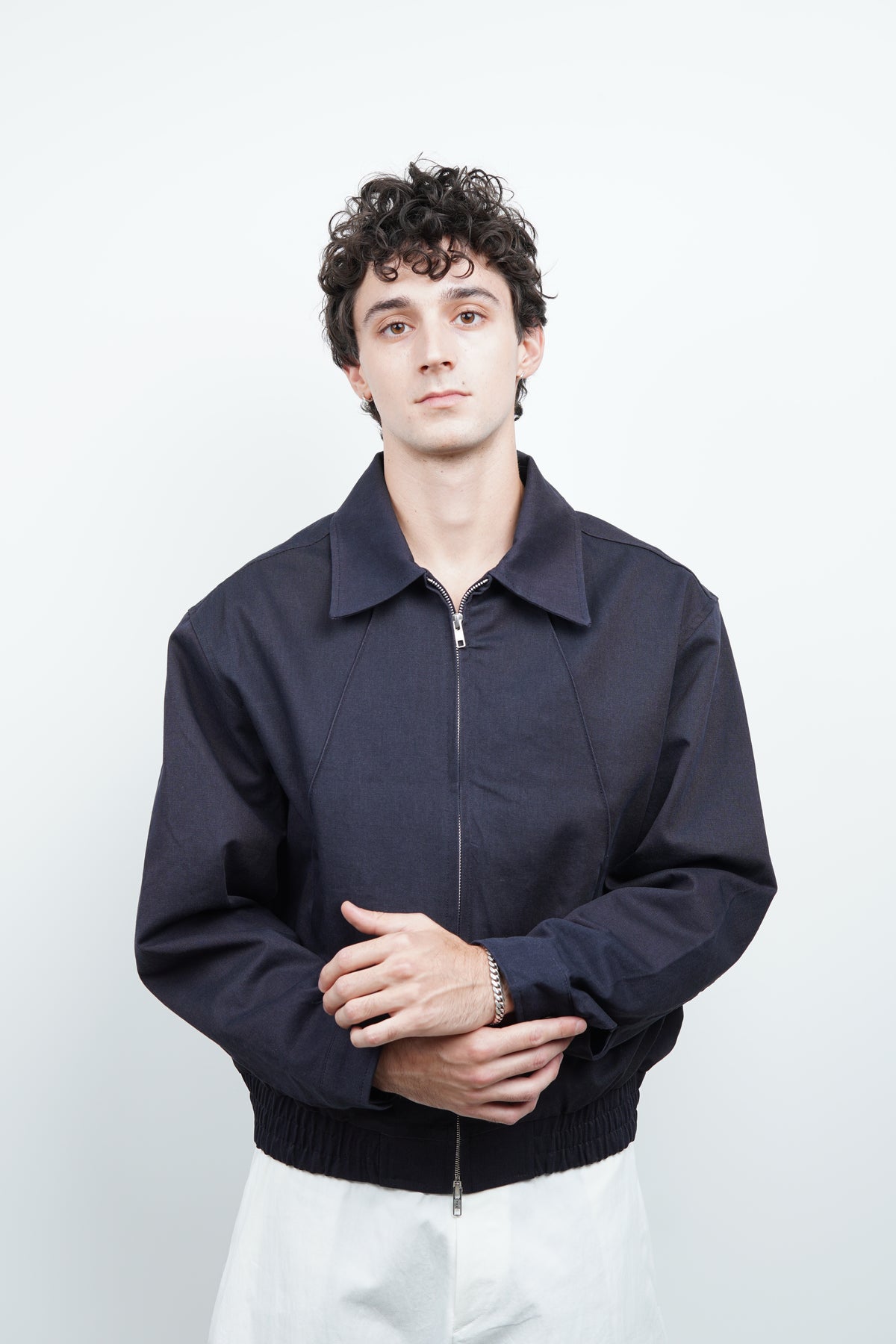 WASHED ZIP BLOUSON