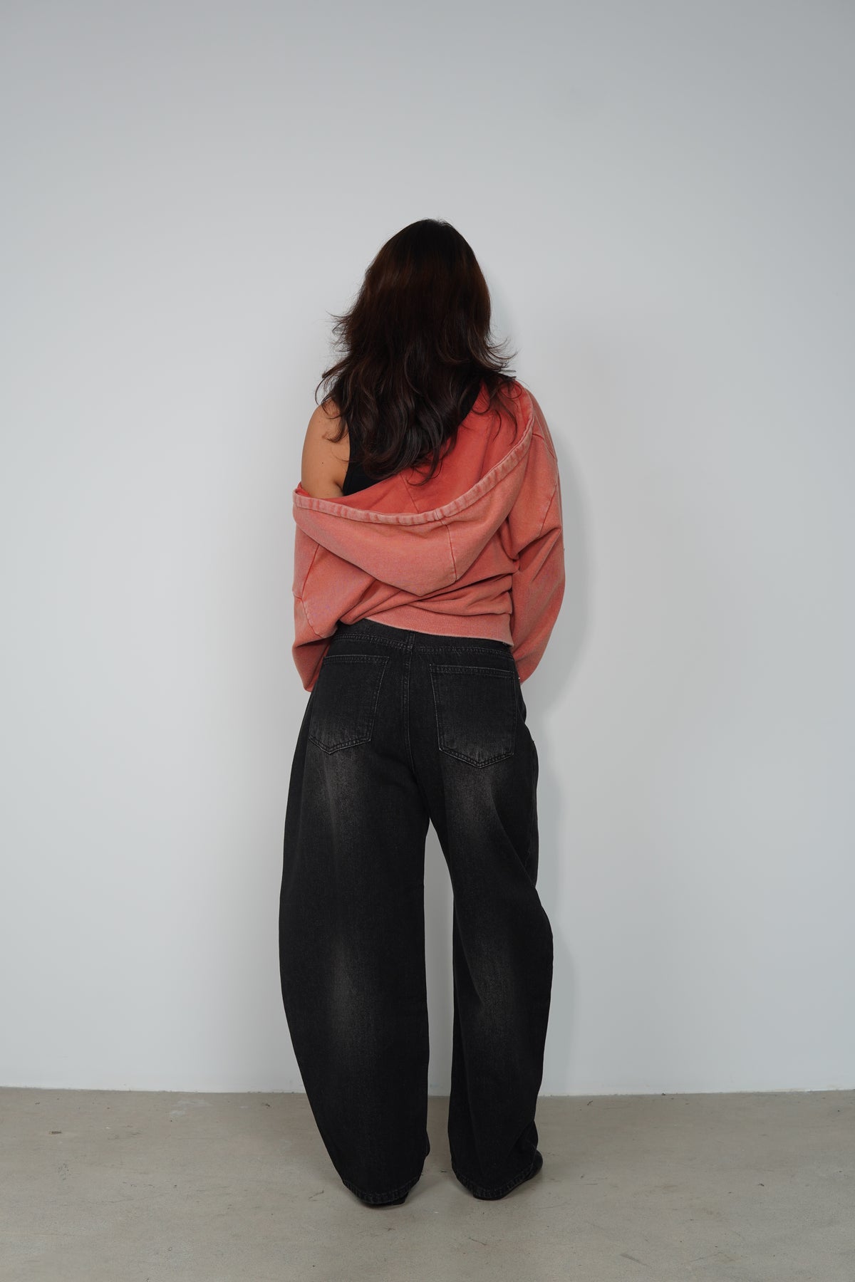 MINERAL WASHED ZIP UP