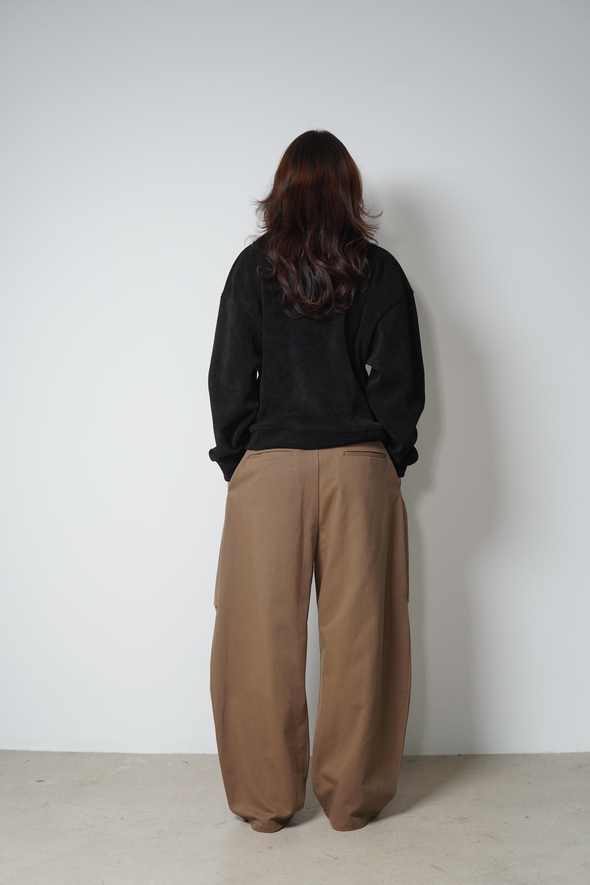 COTTON CURVE PANTS