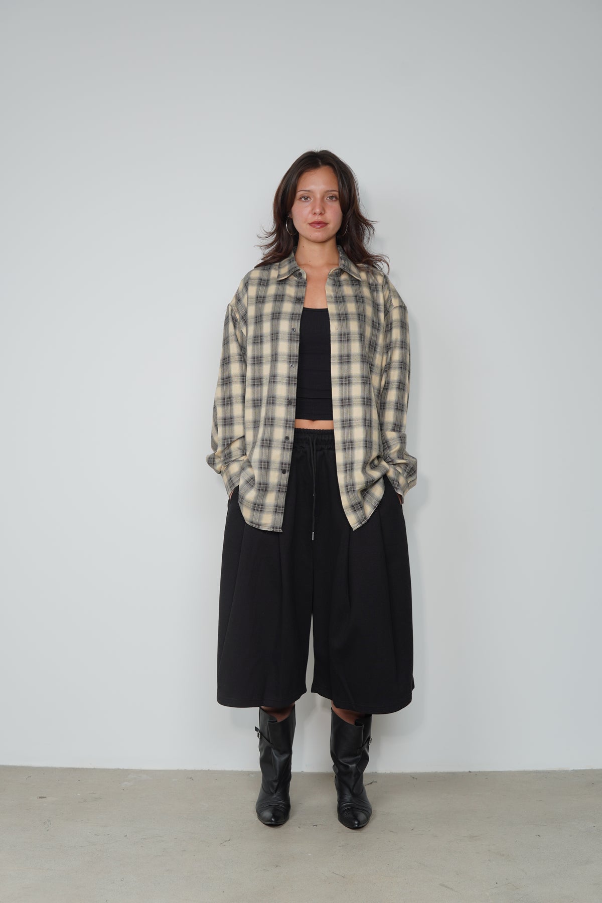 FADED CHECK SHIRT