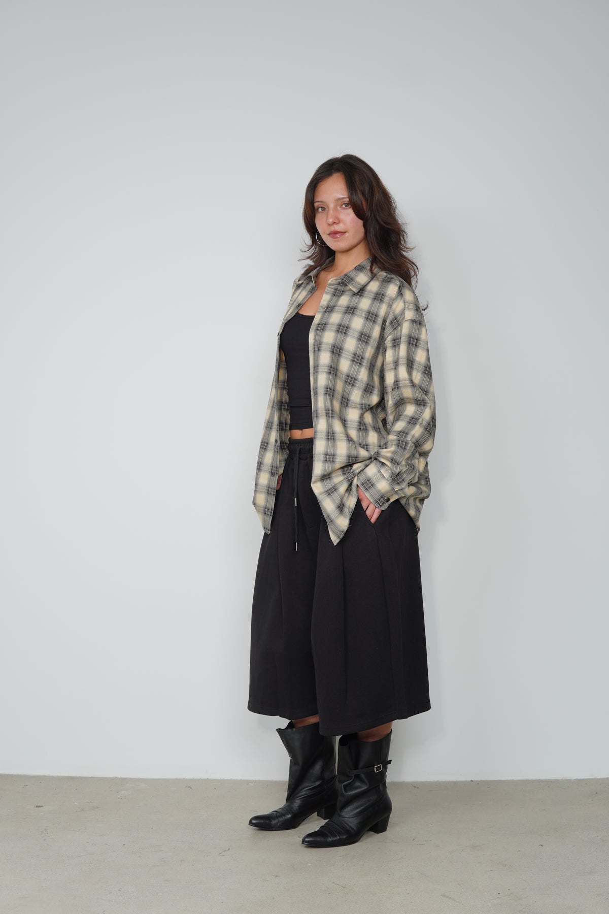 FADED CHECK SHIRT