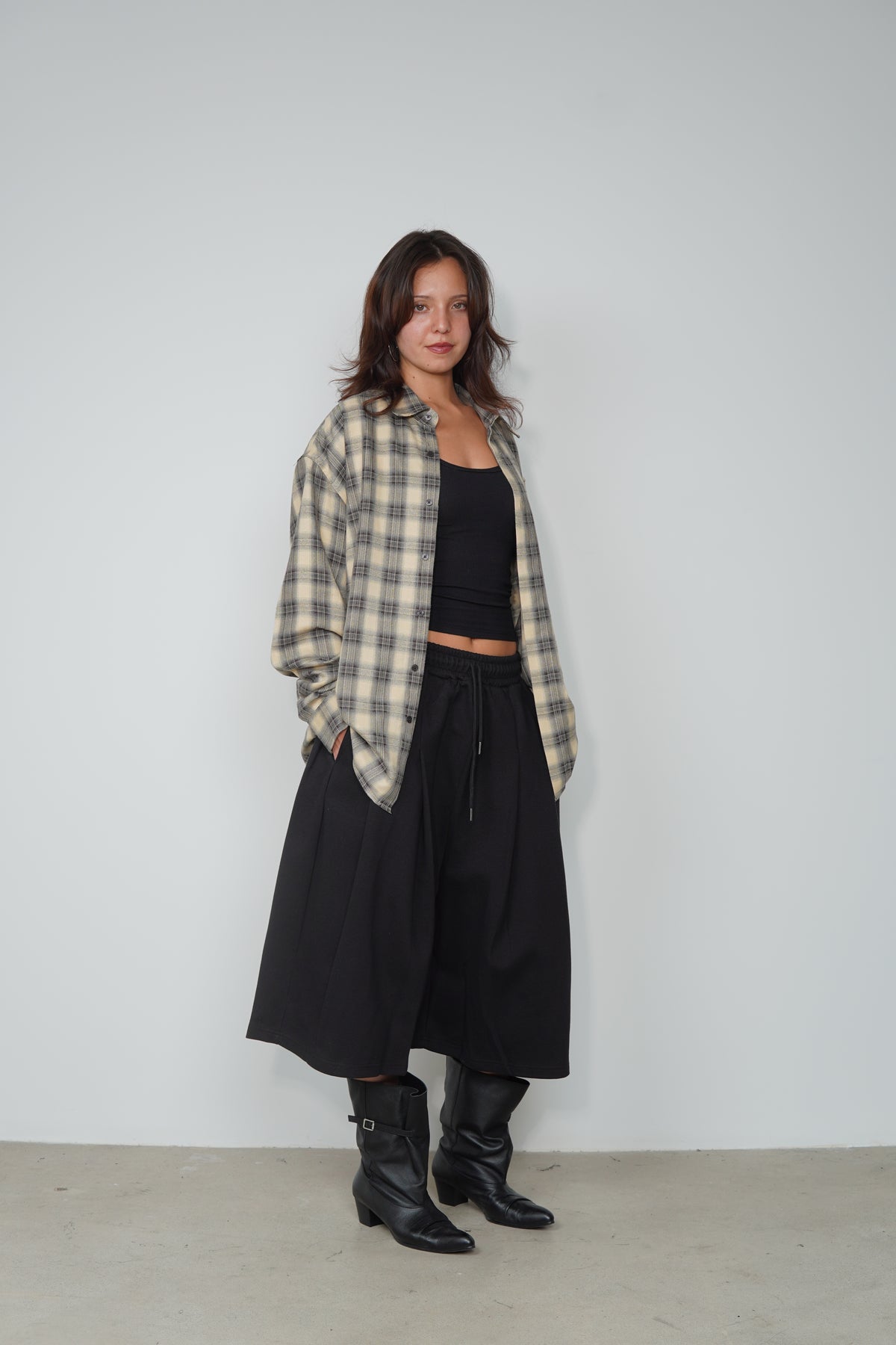FADED CHECK SHIRT
