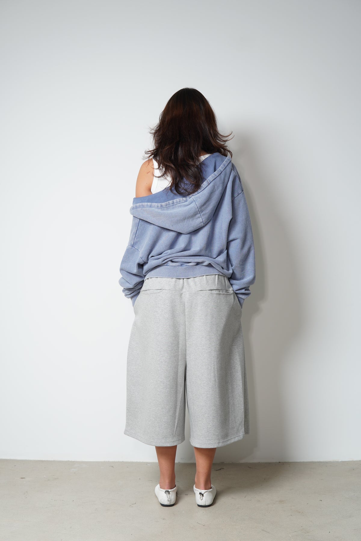 MINERAL WASHED ZIP UP