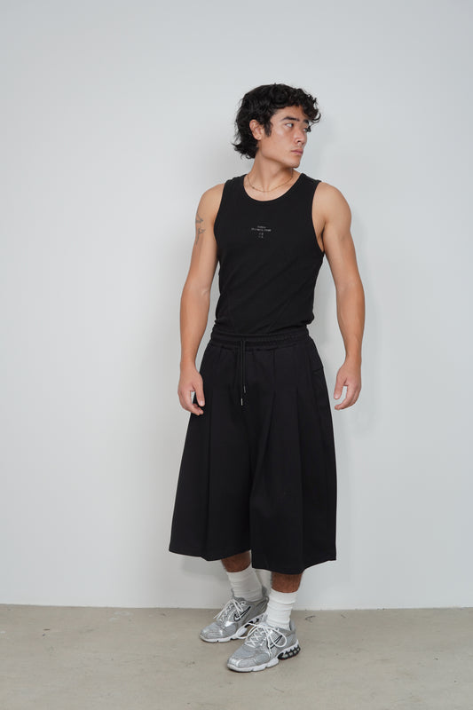 PINTUCK SHORTS