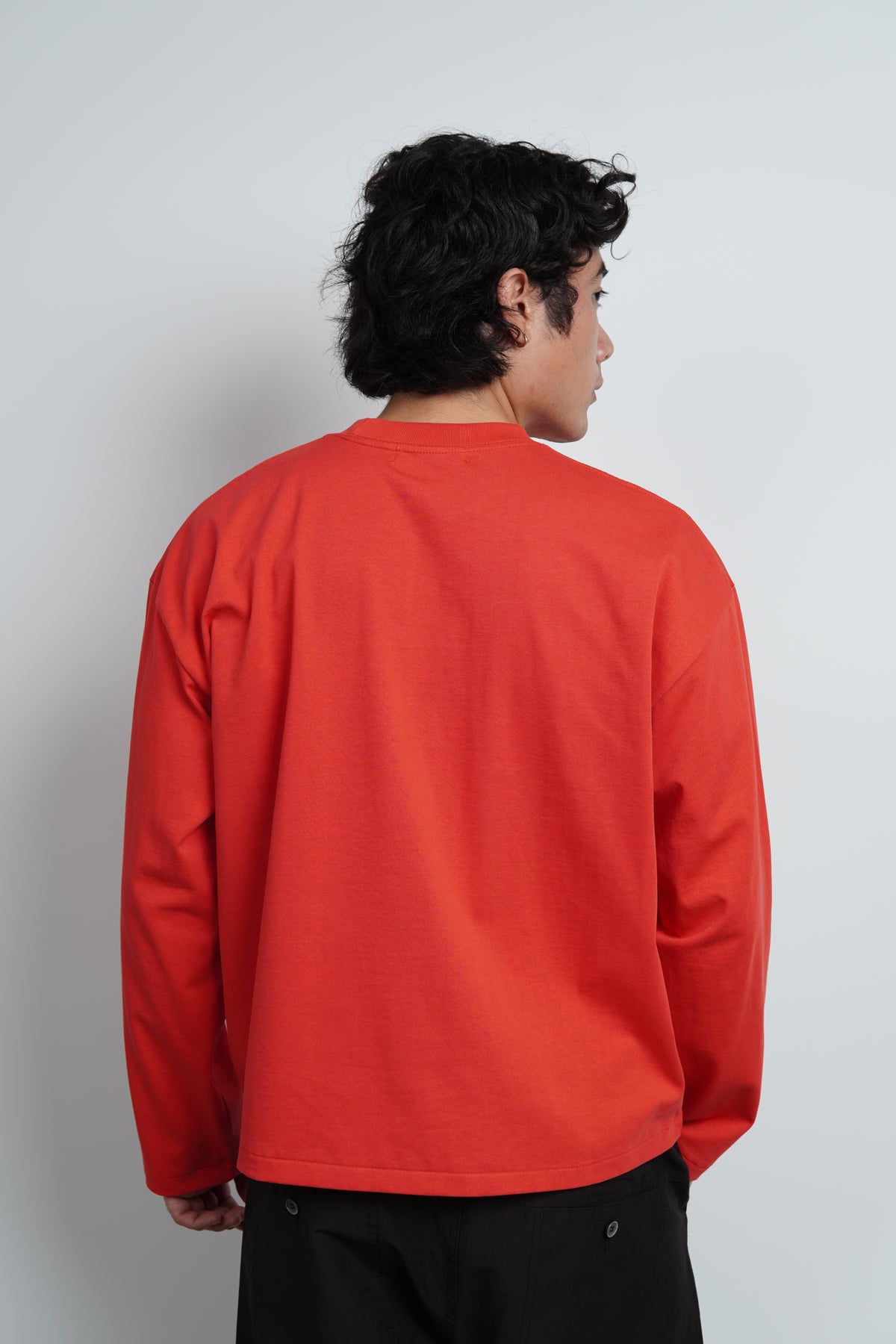 CHAIN STITCH CROP TEE