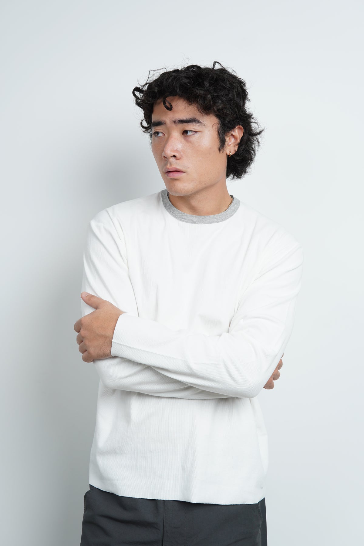 RAW EDGE RINGER TEE