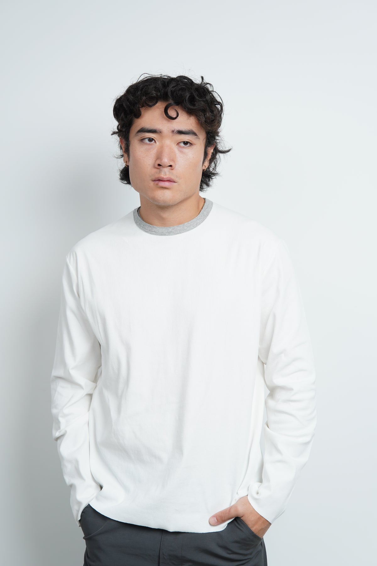 RAW EDGE RINGER TEE