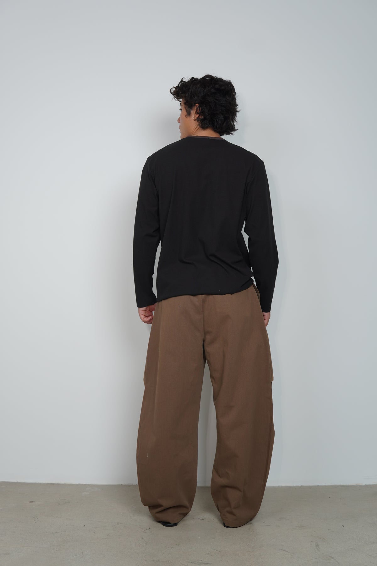 COTTON CURVE PANTS