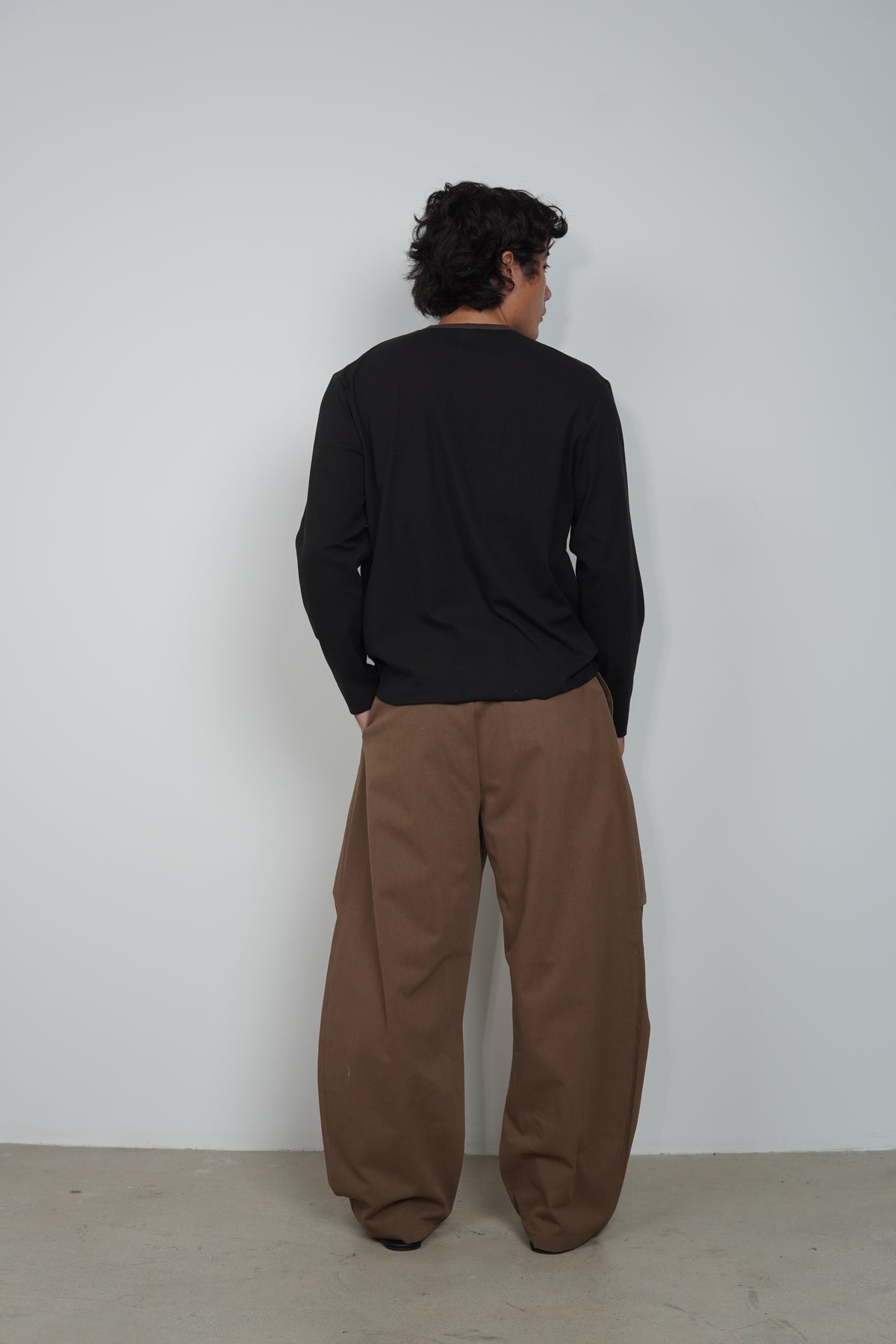 COTTON CURVE PANTS