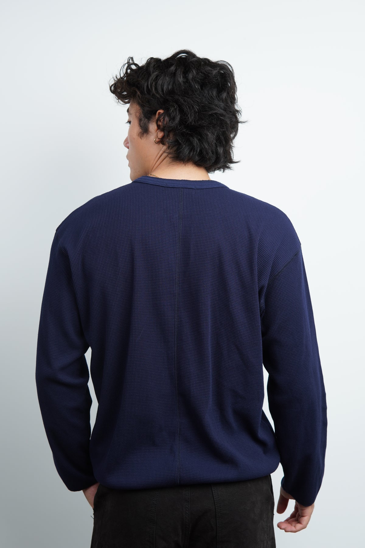 WAFFLE HENLEY TEE