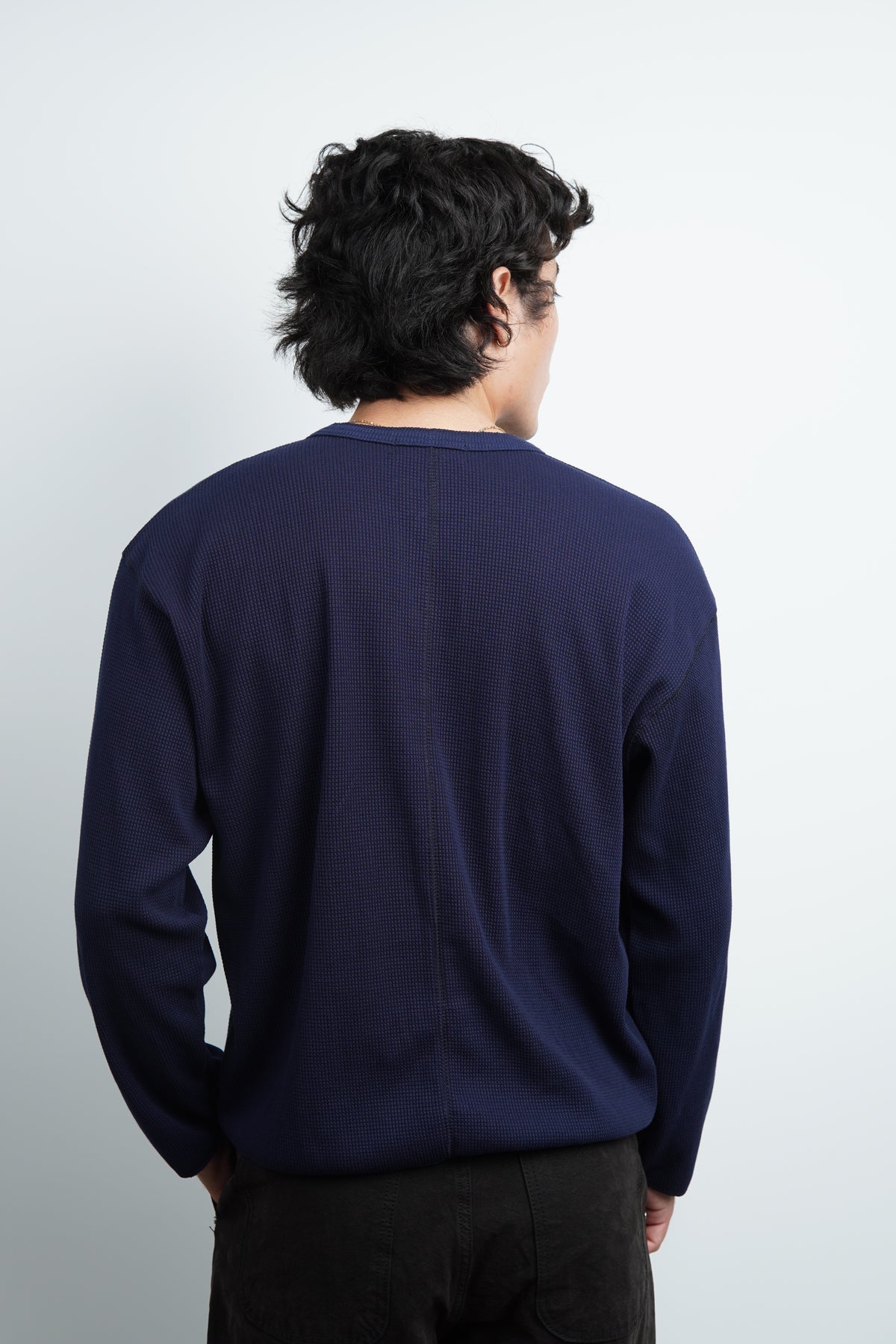 WAFFLE HENLEY TEE