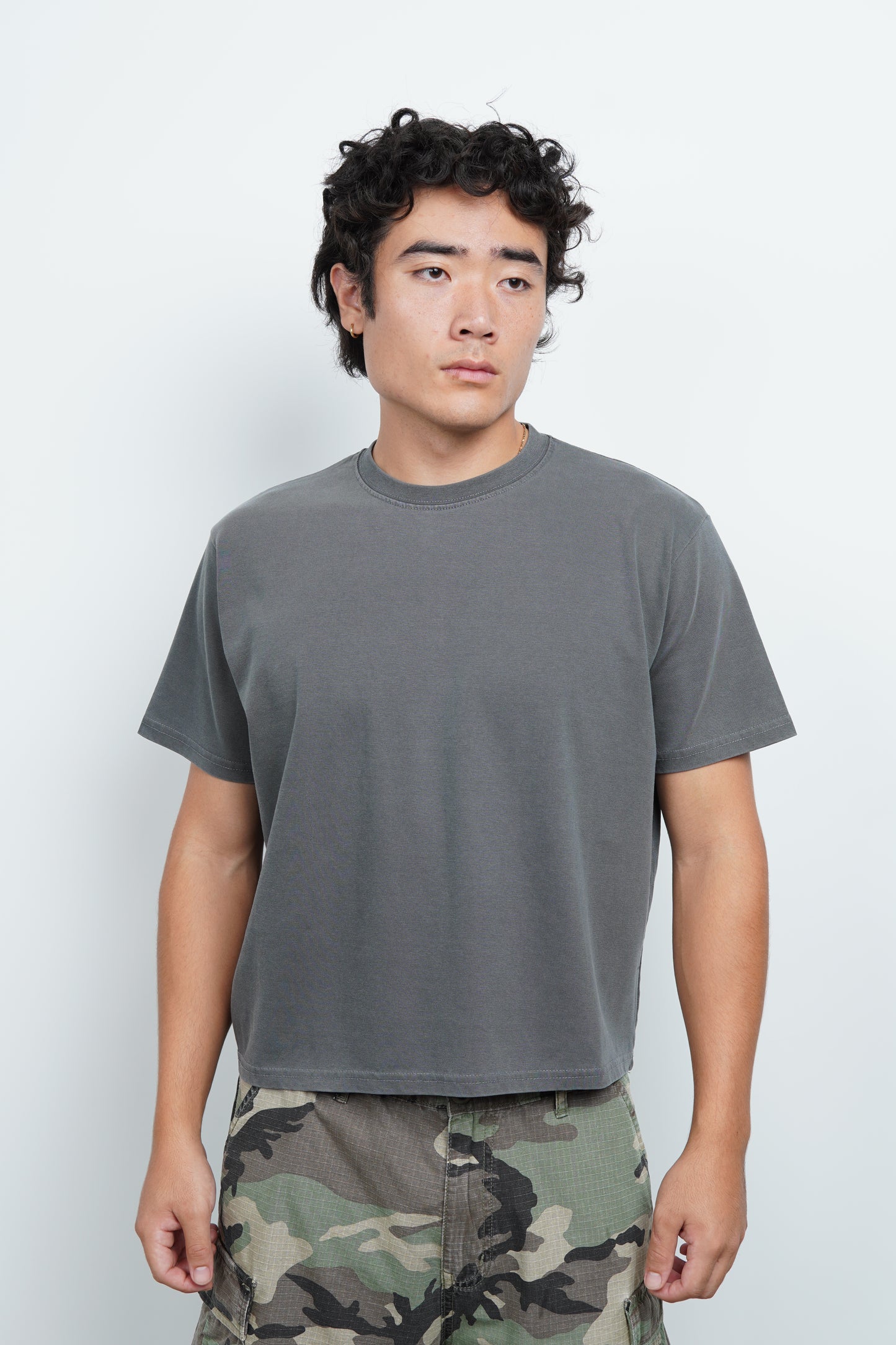 FADED CROP TEE