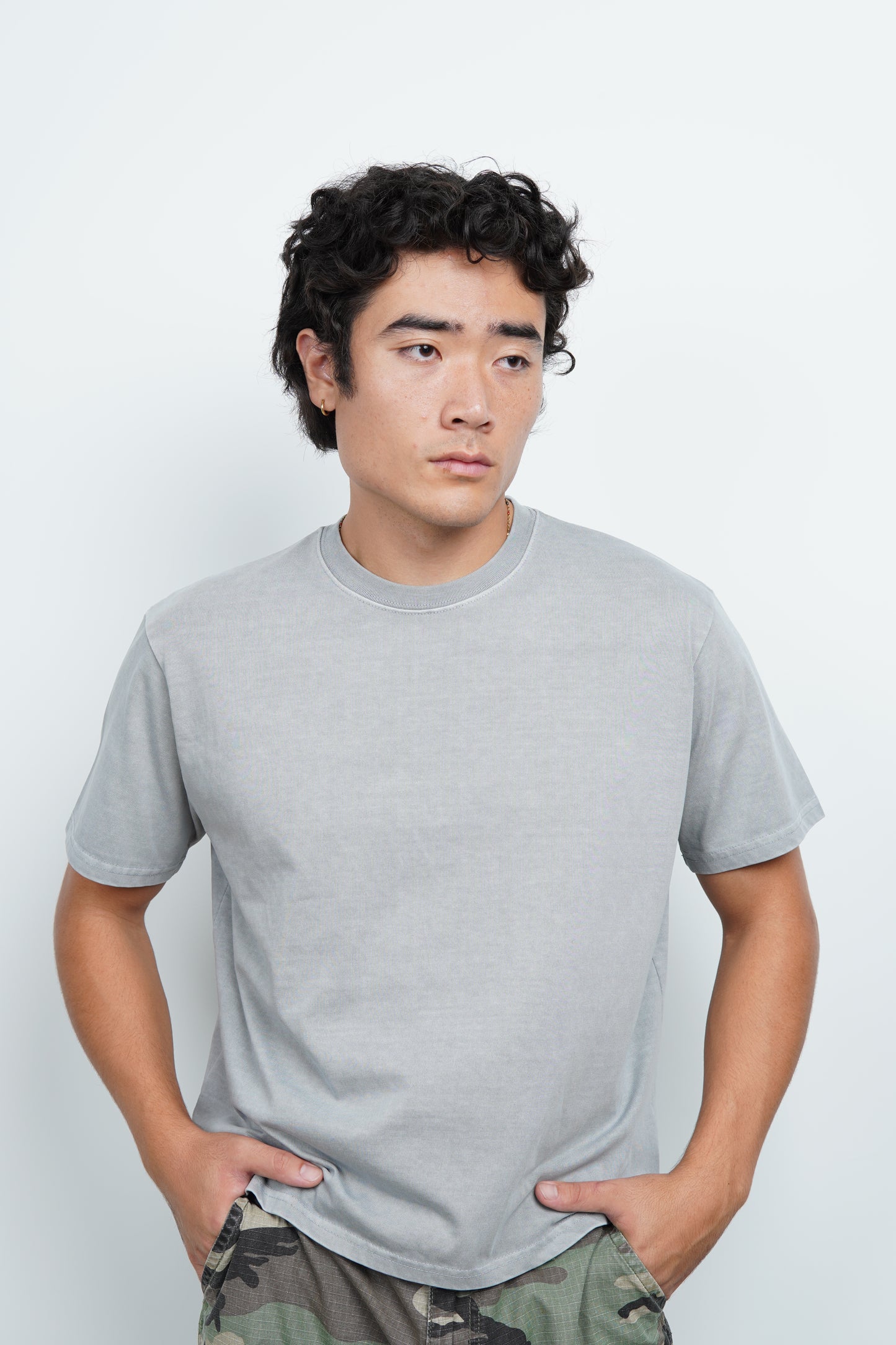 FADED CROP TEE