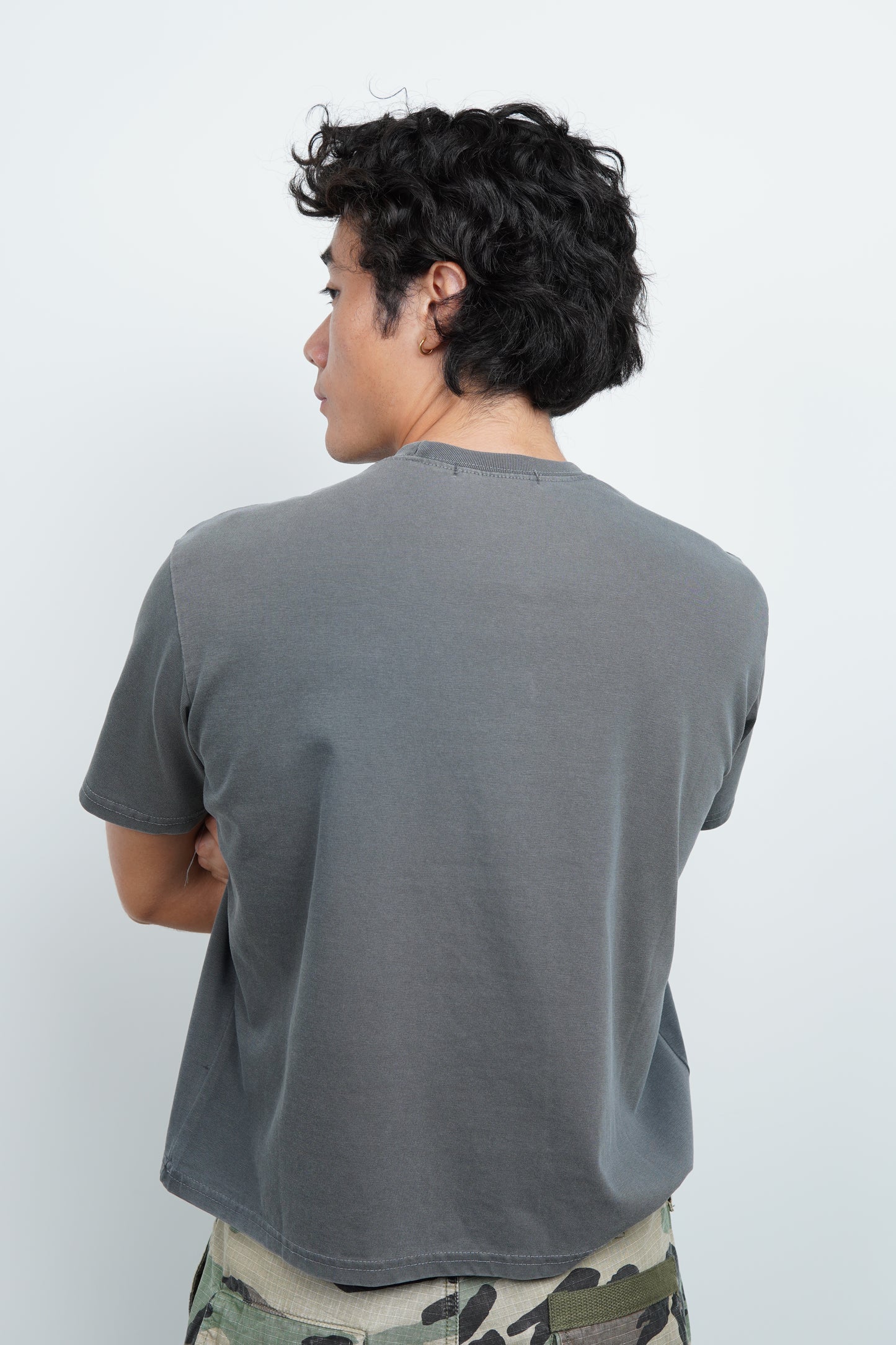 FADED CROP TEE