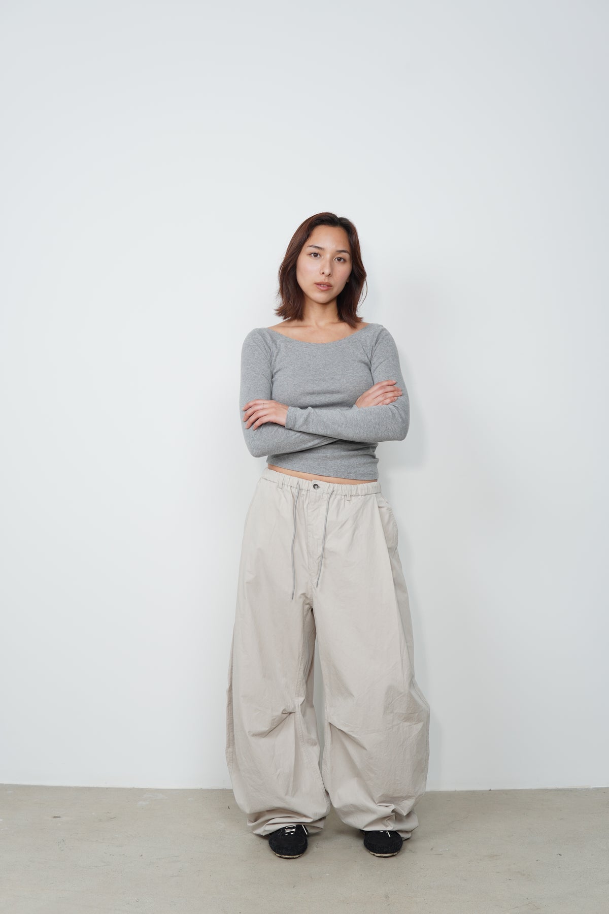 FRENCH BARREL PANTS