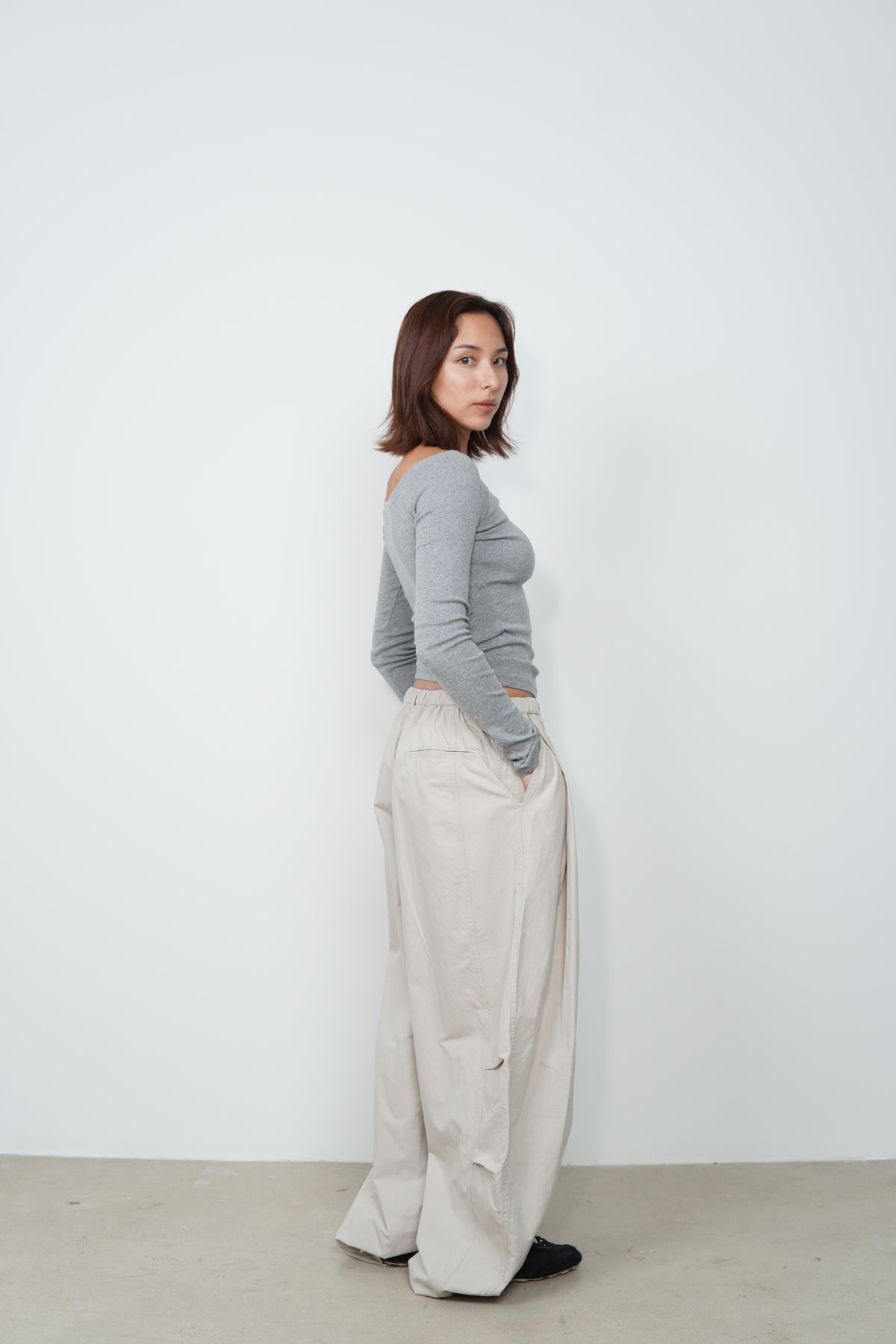 FRENCH BARREL PANTS