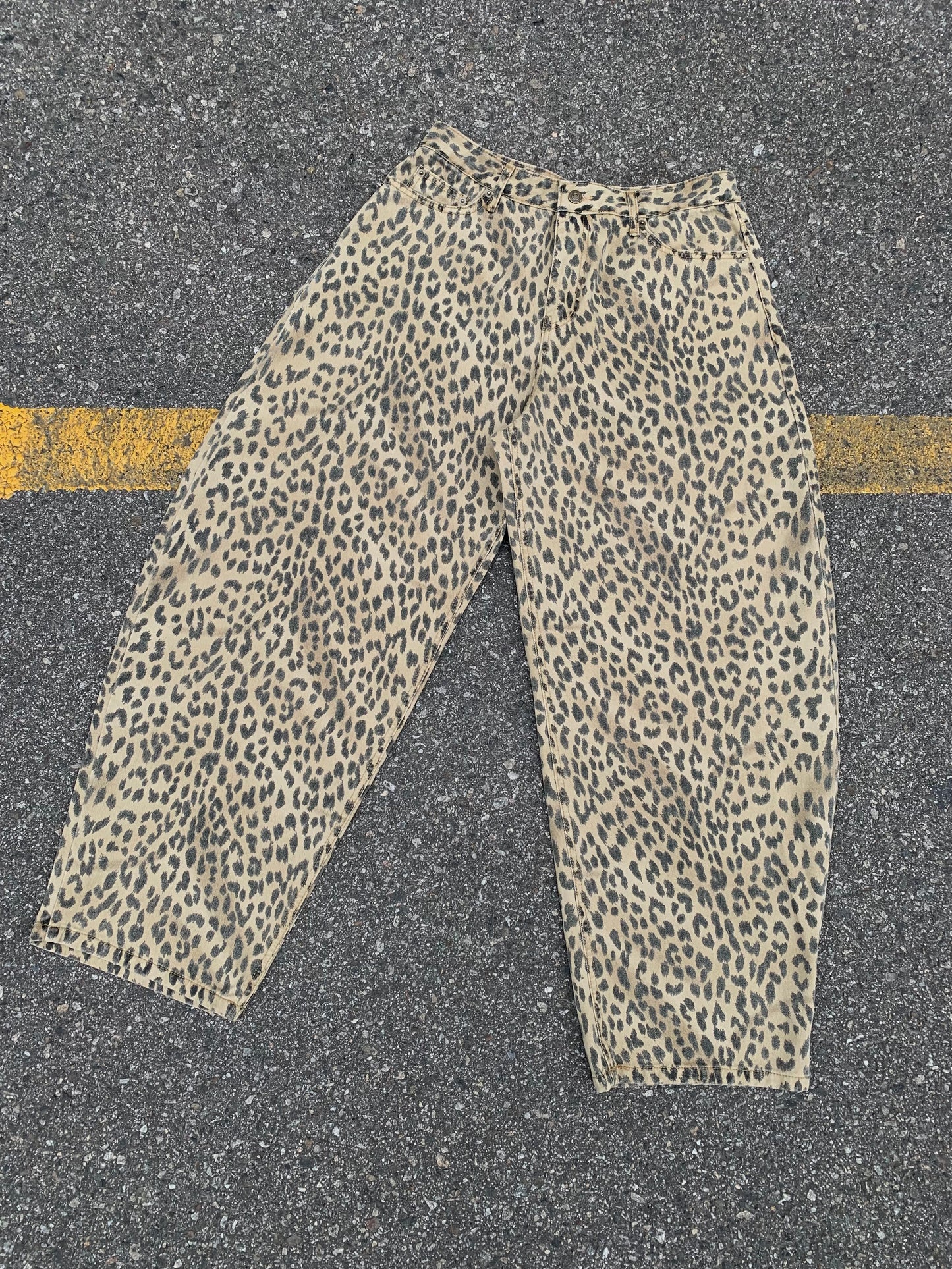 LEOPARD DENIM