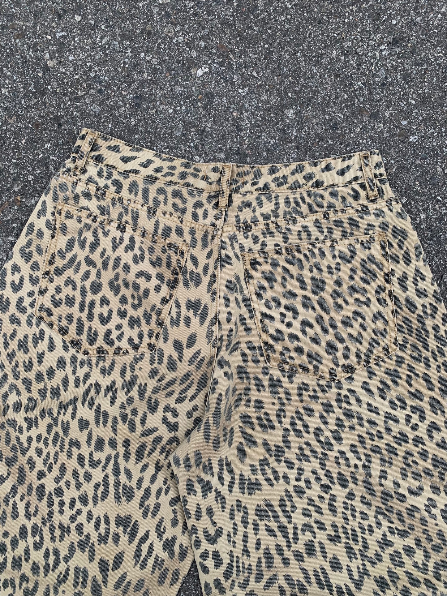 LEOPARD DENIM