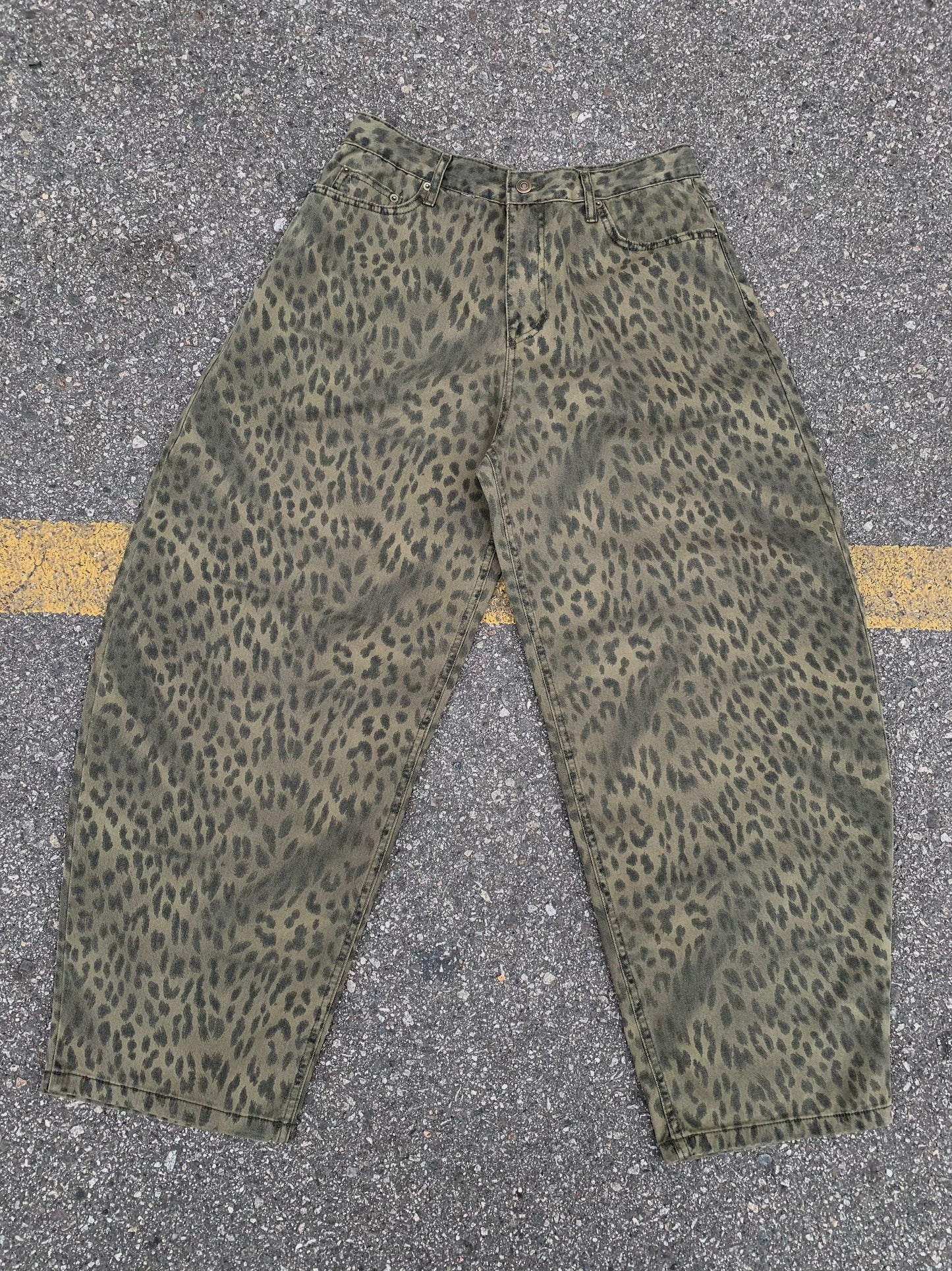 LEOPARD DENIM