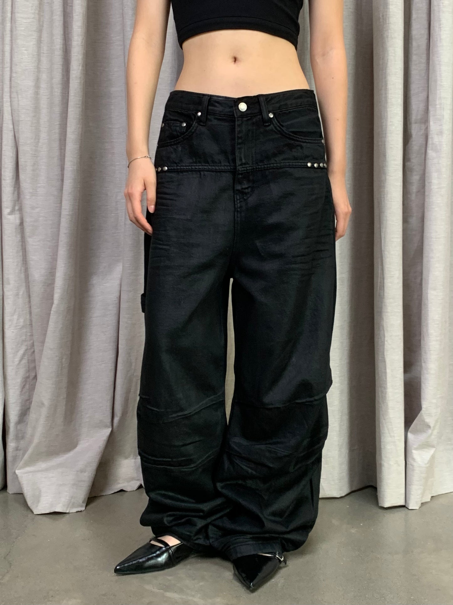 COATED TENCEL DENIM