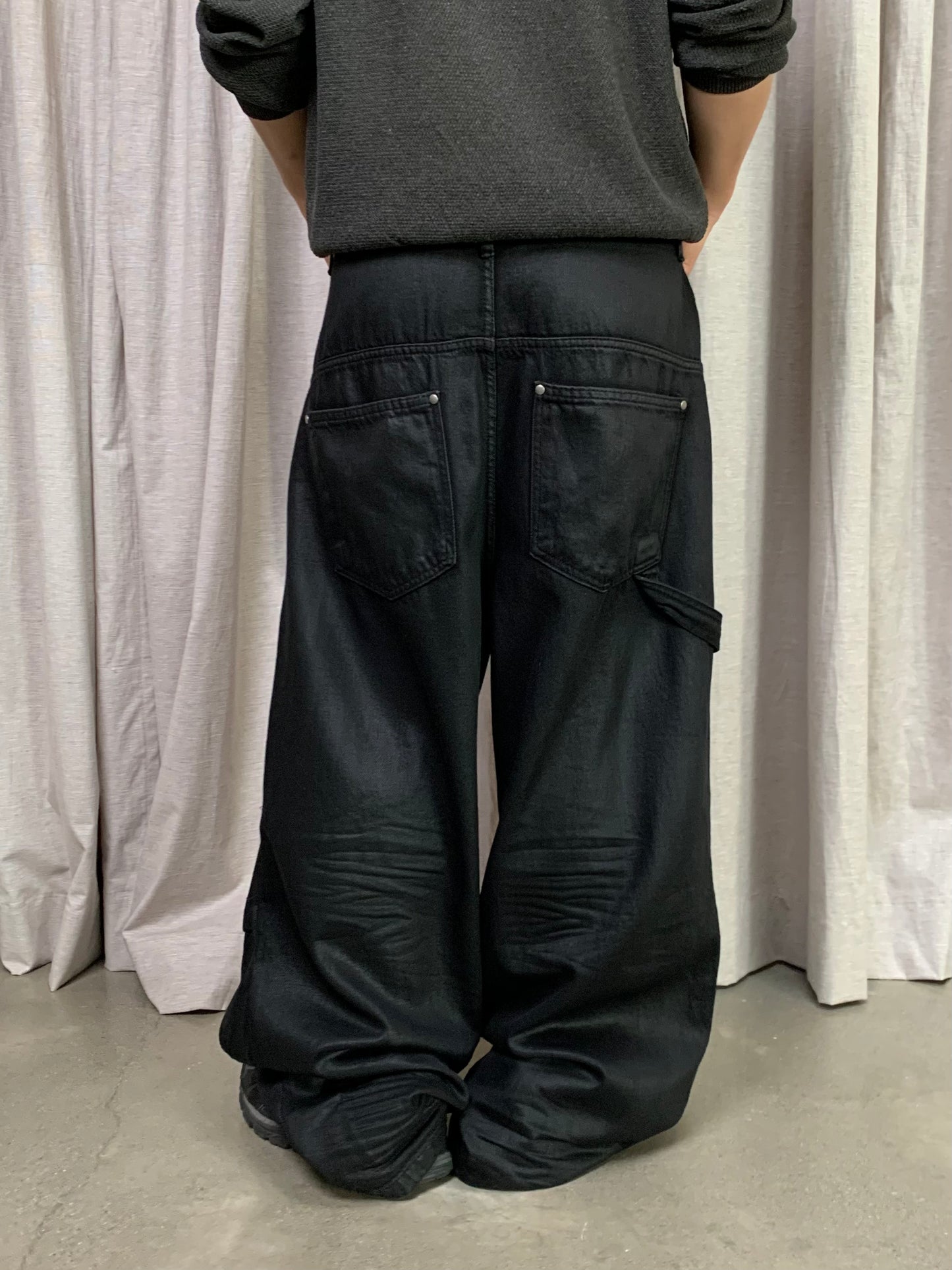 COATED TENCEL DENIM