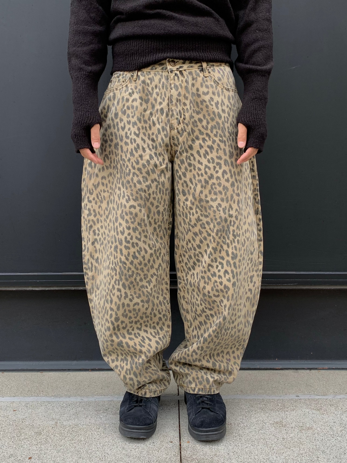 LEOPARD DENIM