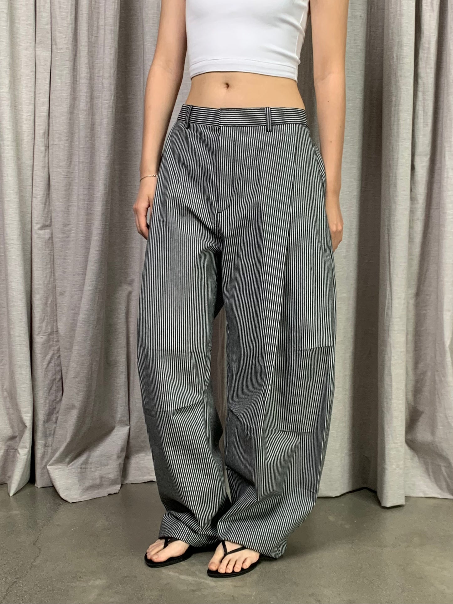 PONY STRIPE DENIM
