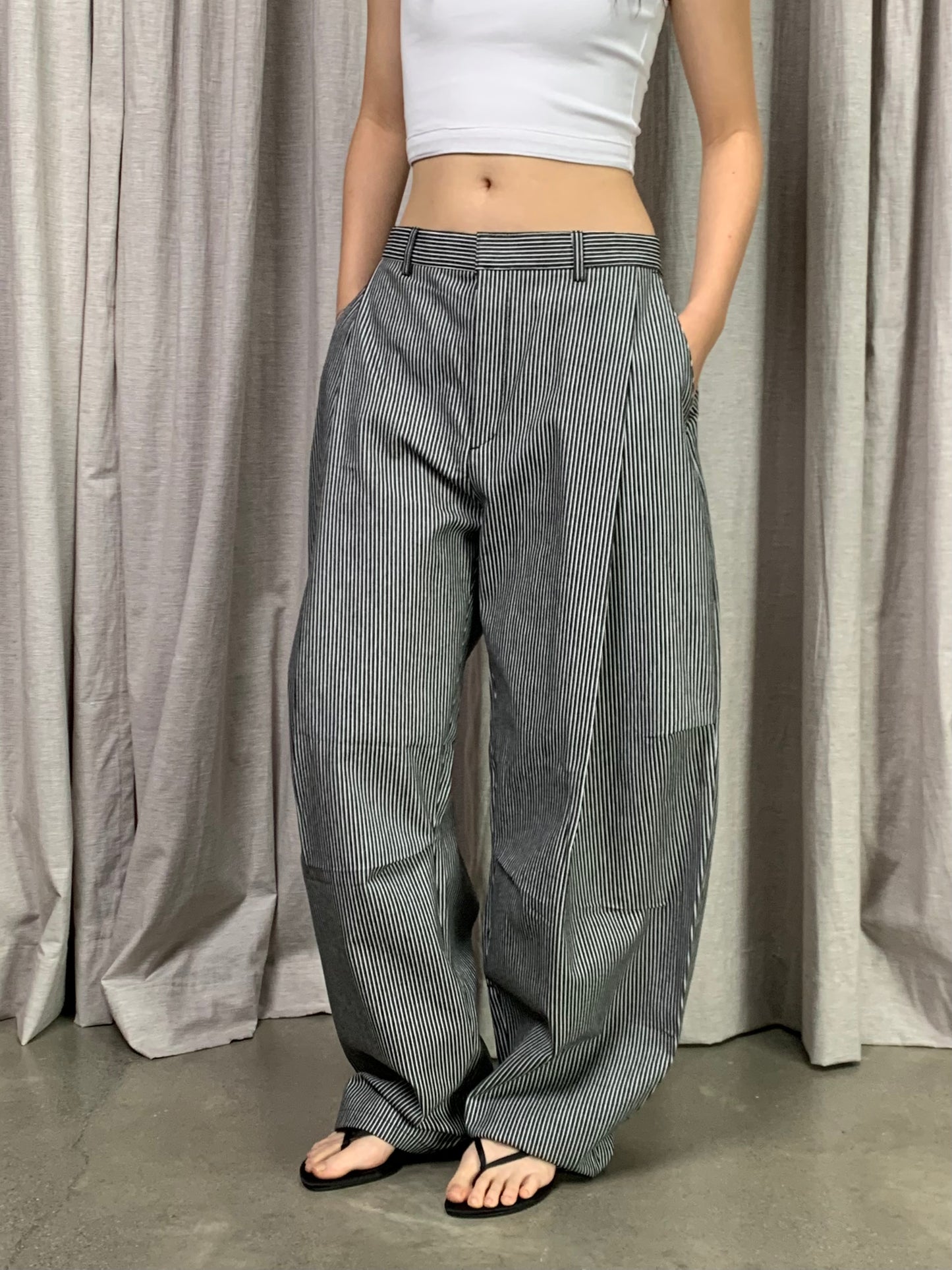PONY STRIPE DENIM