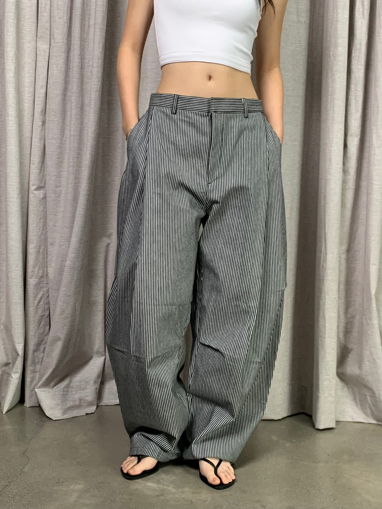 PONY STRIPE DENIM