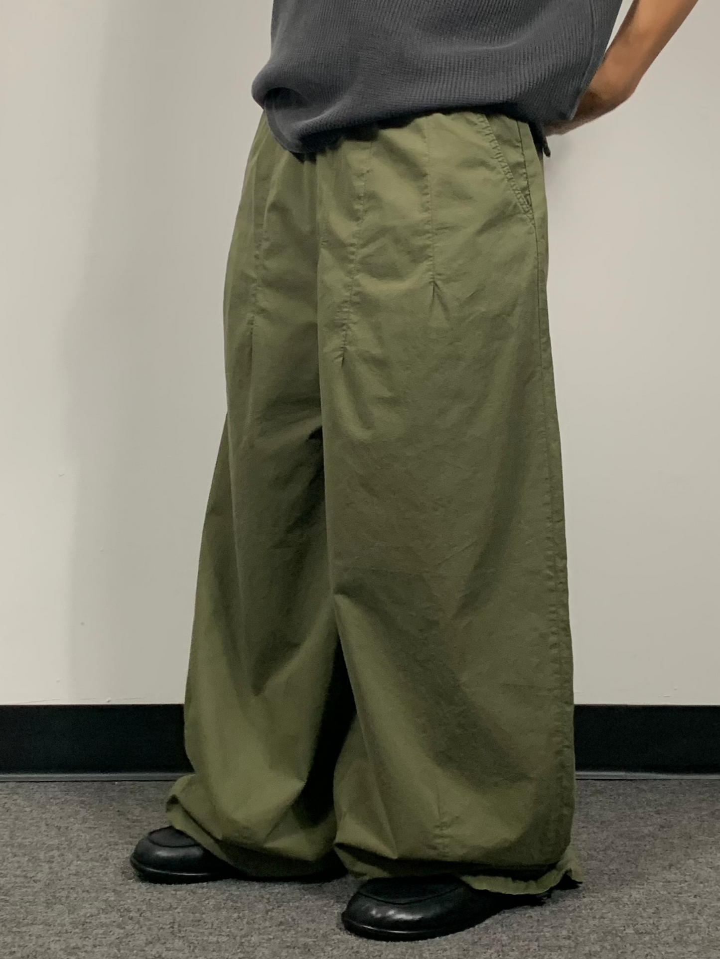 EASY COTTON WIDE PANTS