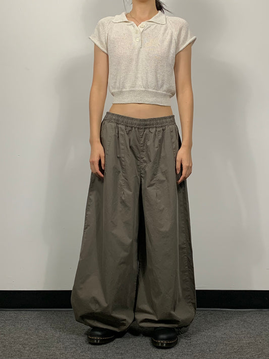 EASY COTTON WIDE PANTS