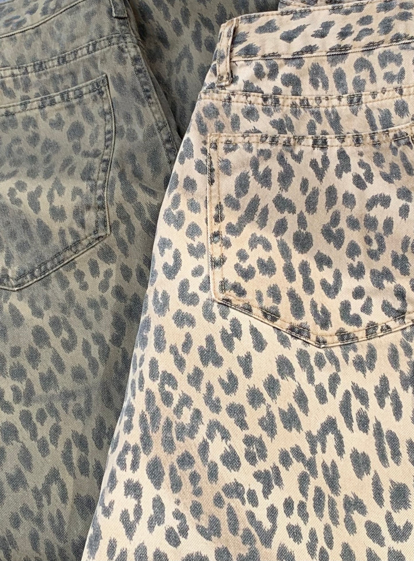 LEOPARD DENIM